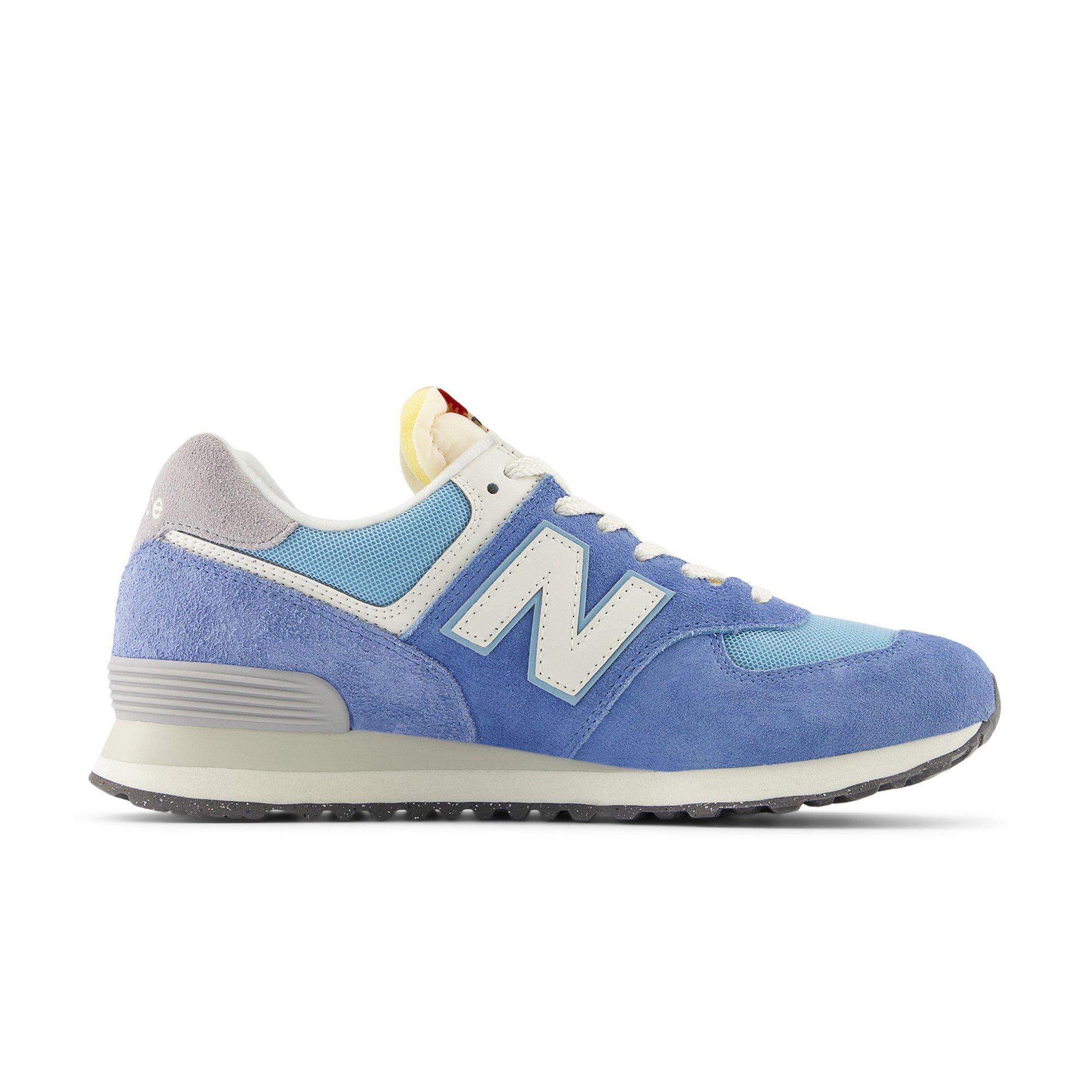 New Balance 574 Unisex Alpine Blue/White Shoe