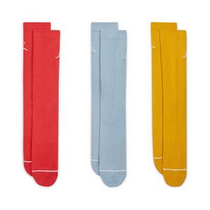 Jordan Everyday Crew Socks (3 Pairs)-Multi-Color