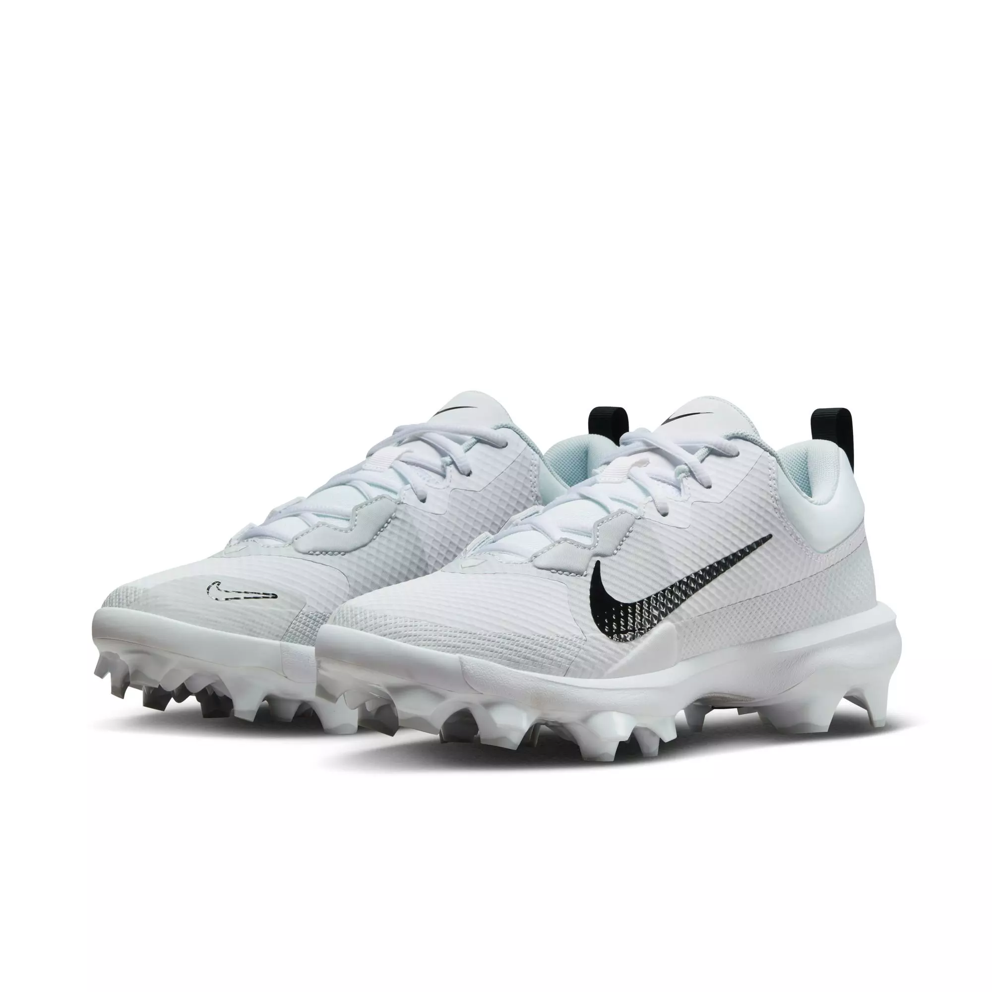 Nike Force Zoom Trout 9 Pro MCS "White/Black/Pure Platinum" Men's Baseball Cleat - WHITE/BLACK