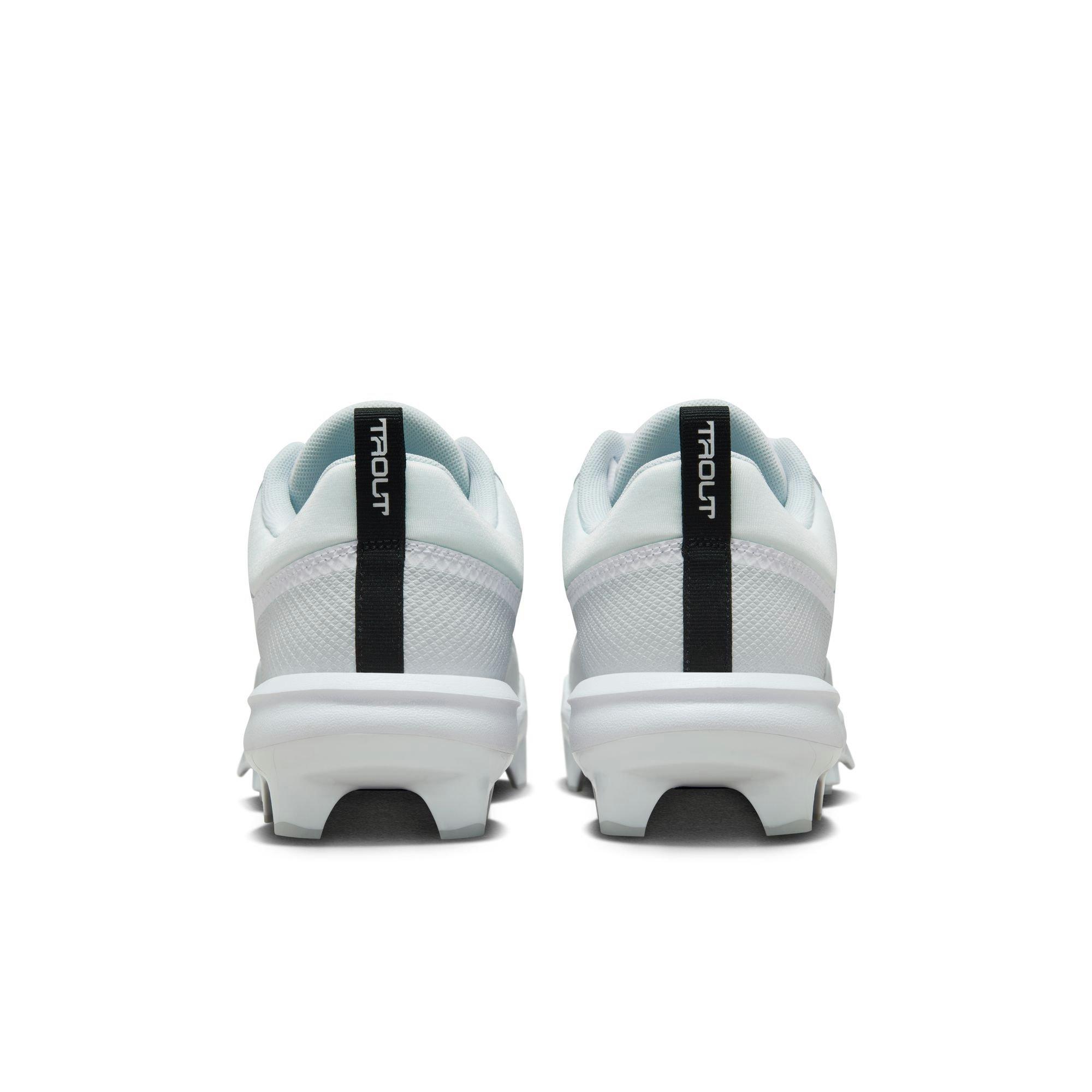 Nike Force Zoom Trout 7 White/Black/Dynamic Turquoise/Pure Platinum Men's Baseball  Cleat - Hibbett