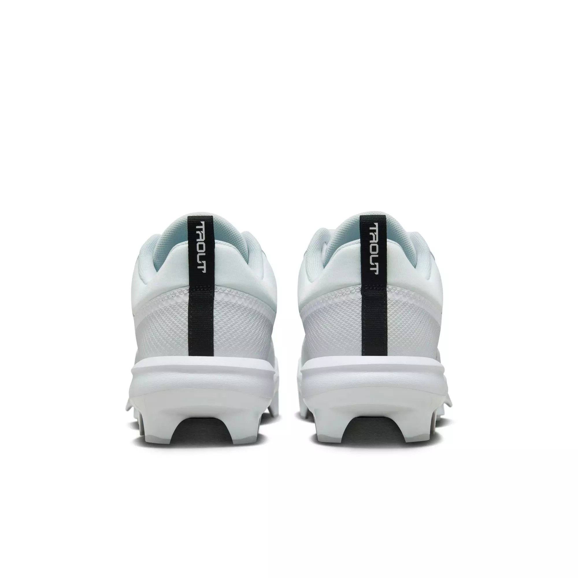 Nike Force Zoom Trout 9 Pro MCS "White/Black/Pure Platinum" Men's Baseball Cleat - WHITE/BLACK