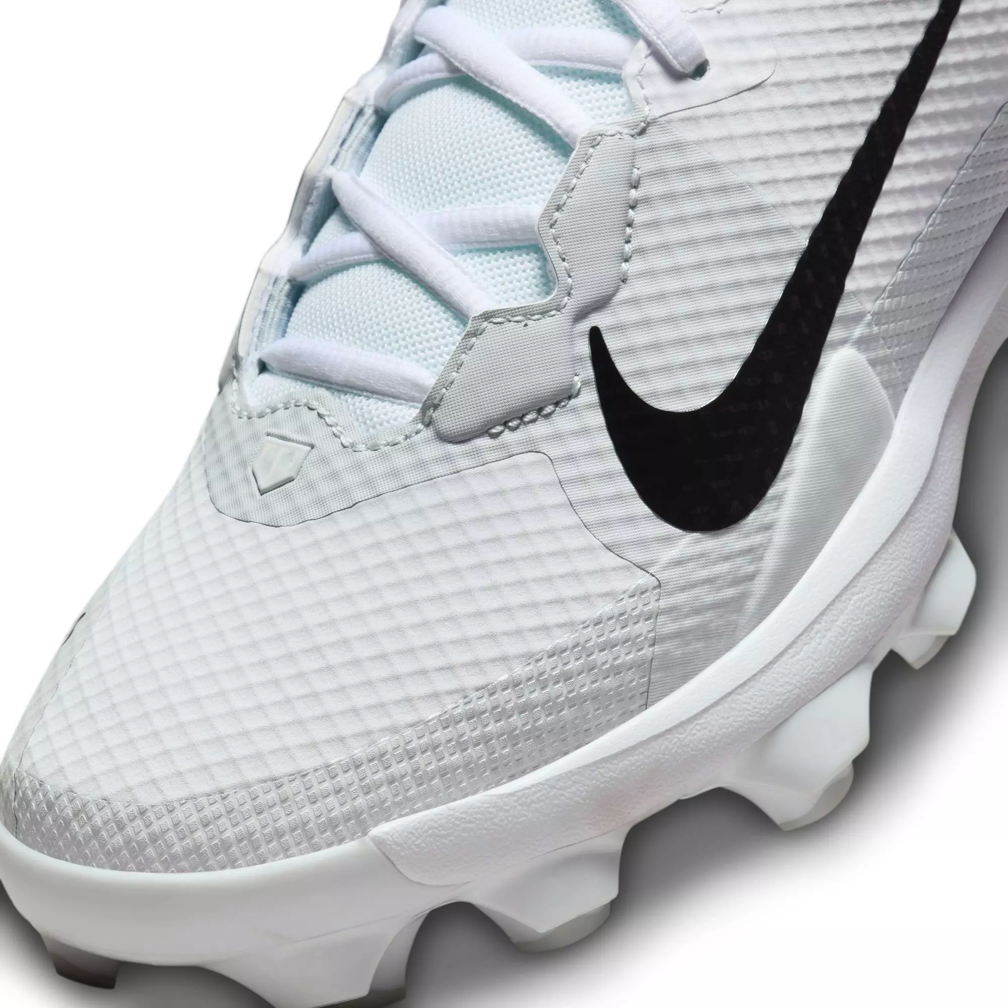 Nike Force Zoom Trout 9 Pro MCS "White/Black/Pure Platinum" Men's Baseball Cleat - WHITE/BLACK
