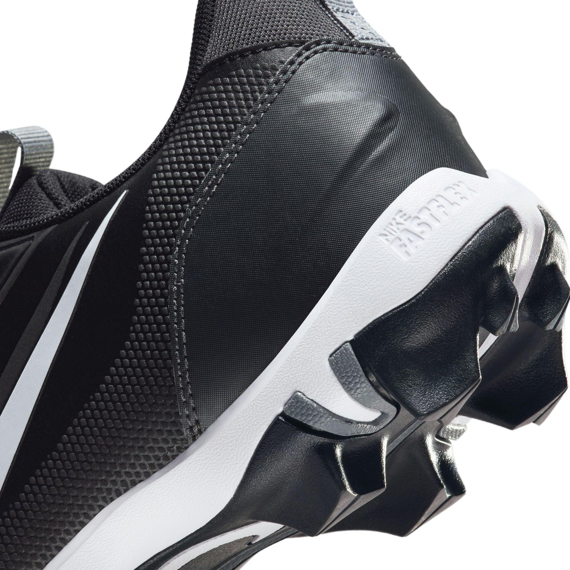 Nike Force Trout 9 Keystone "Black/White/Anthracite/Cool Grey" Men's Baseball Cleat - BLACK/WHITE Thumbnail View 12
