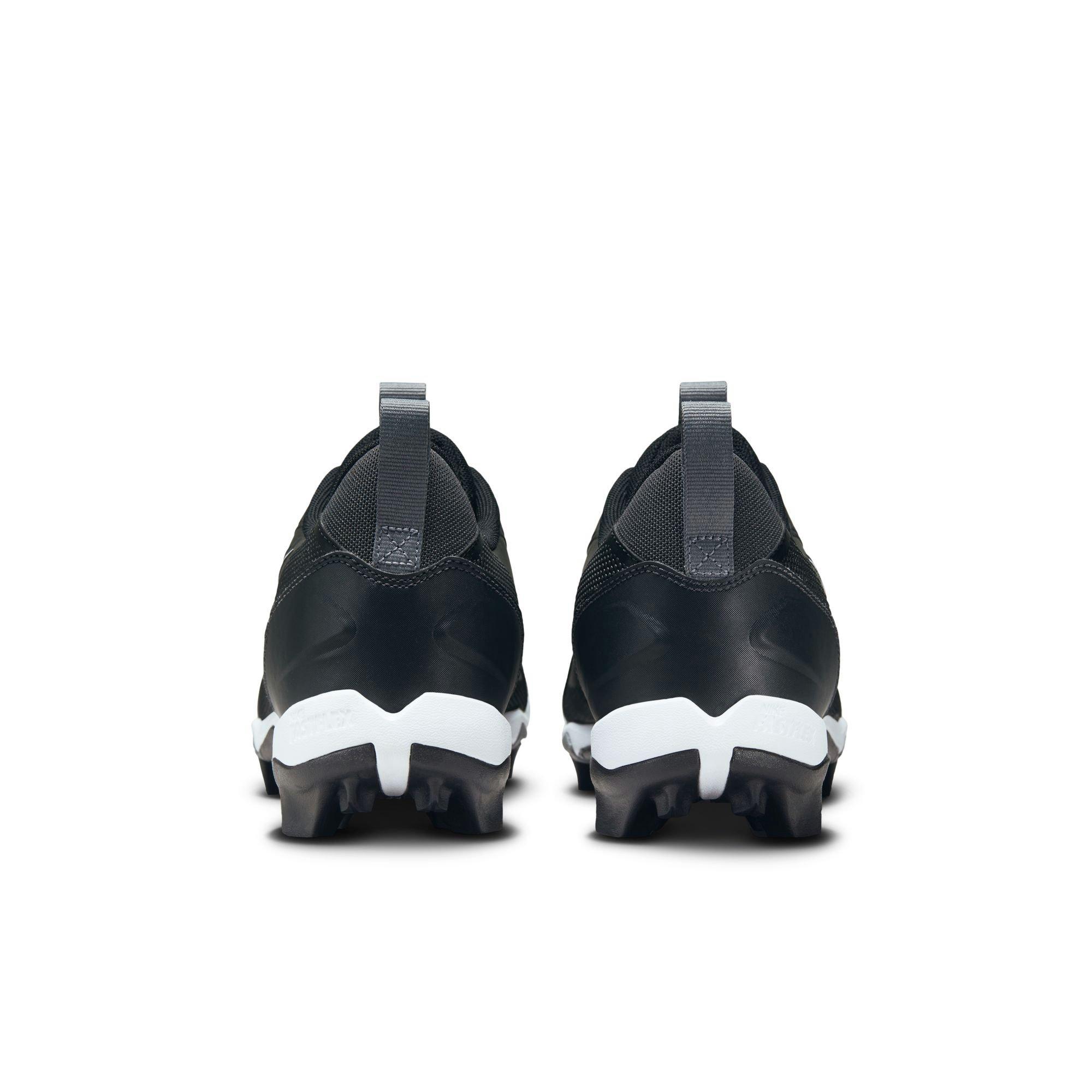 Nike Force Trout 9 Keystone "Black/White/Anthracite/Cool Grey" Men's Baseball Cleat - BLACK/WHITE Thumbnail View 6