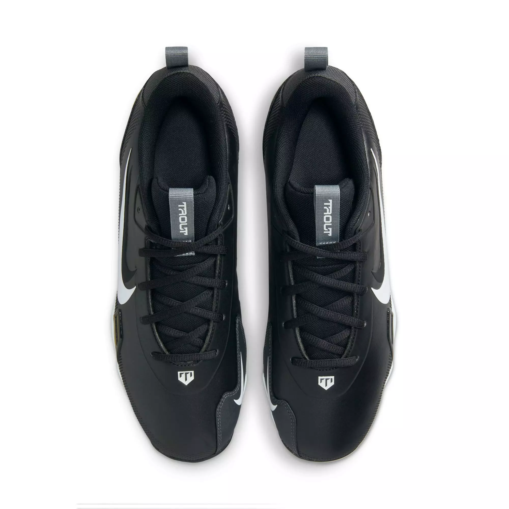 Nike Force Trout 9 Keystone "Black/White/Anthracite/Cool Grey" Men's Baseball Cleat - BLACK/WHITE
