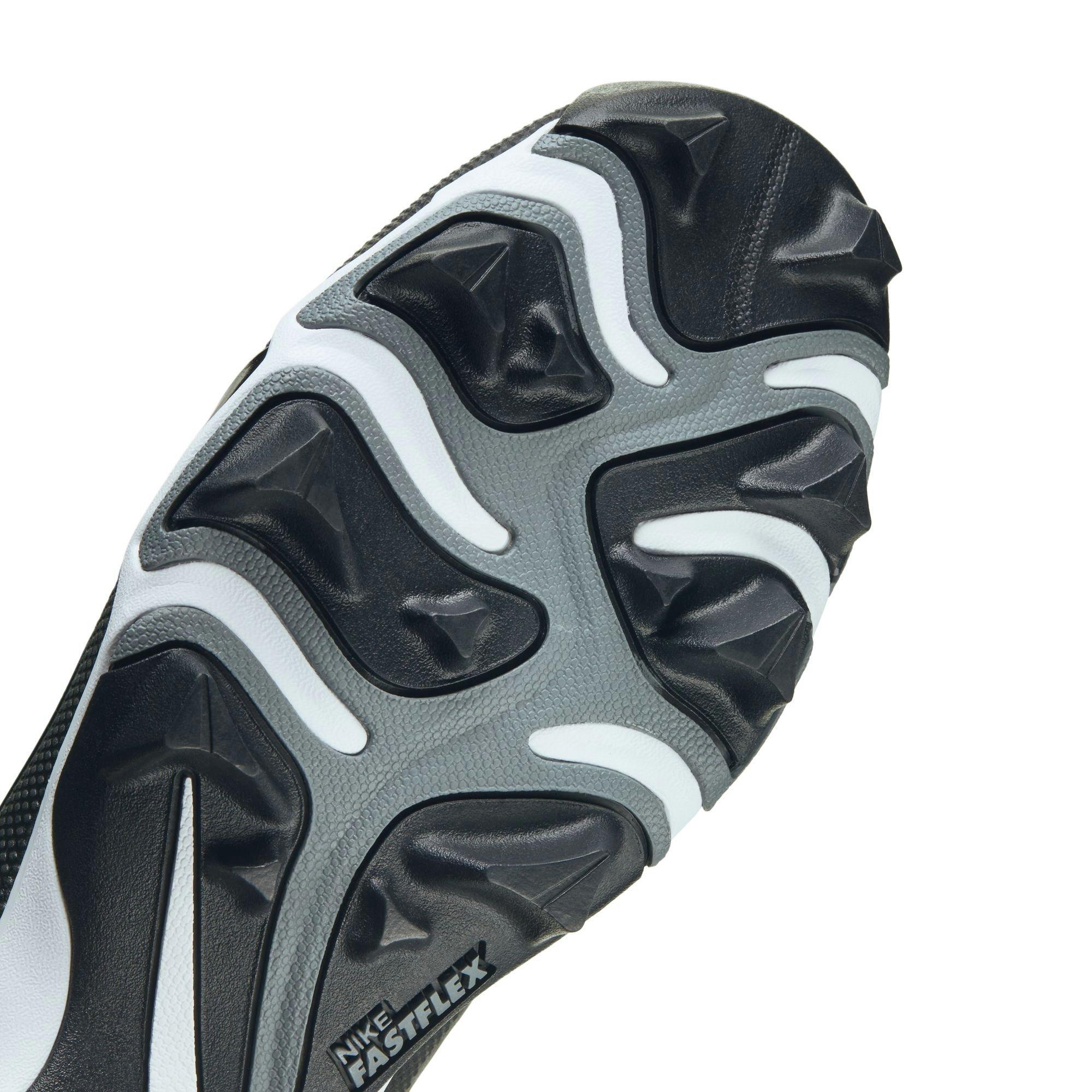 Nike Force Trout 9 Keystone "Black/White/Anthracite/Cool Grey" Men's Baseball Cleat - BLACK/WHITE Thumbnail View 9