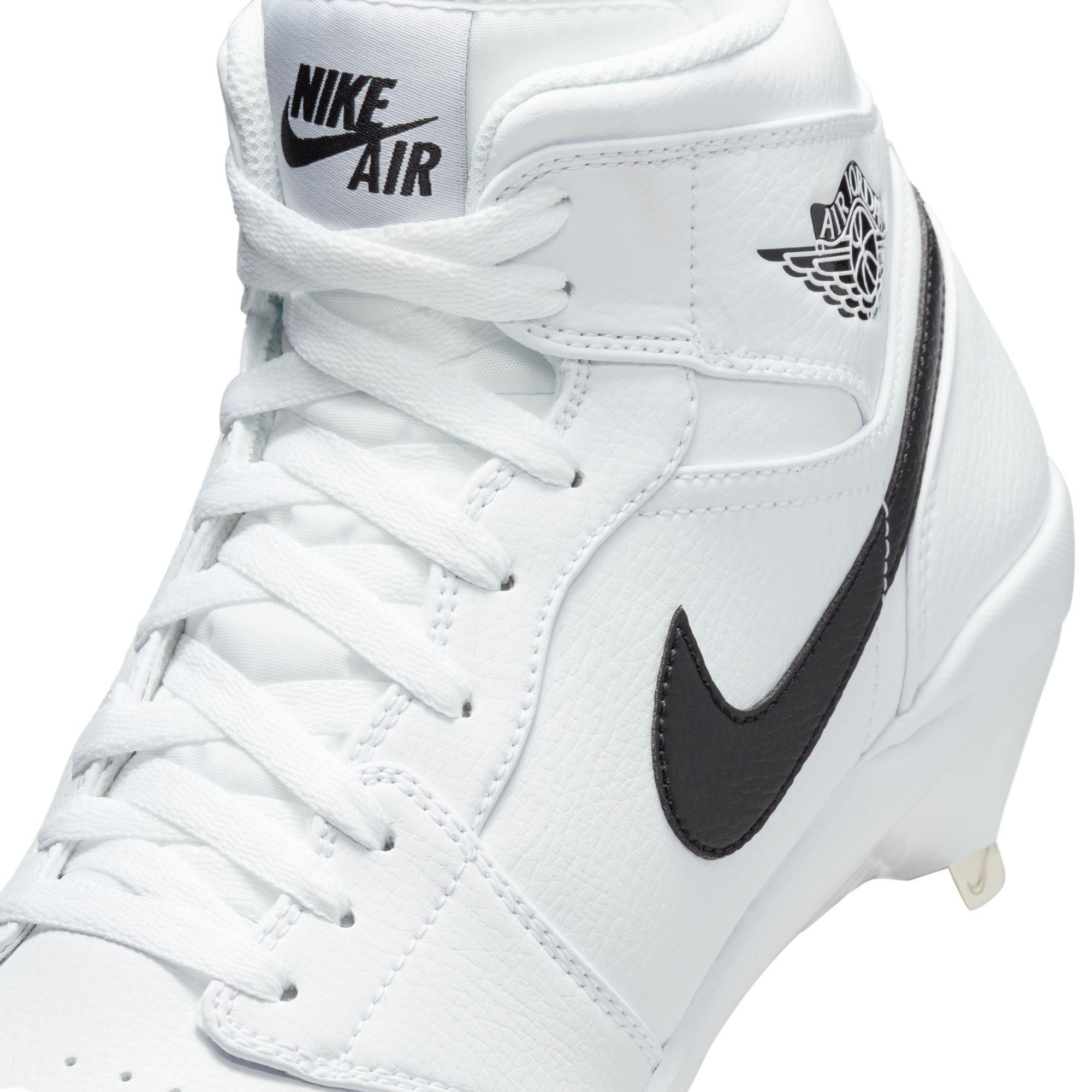 Cleats Air Jordan Base Air Jordan Mens White Baseball Cleats