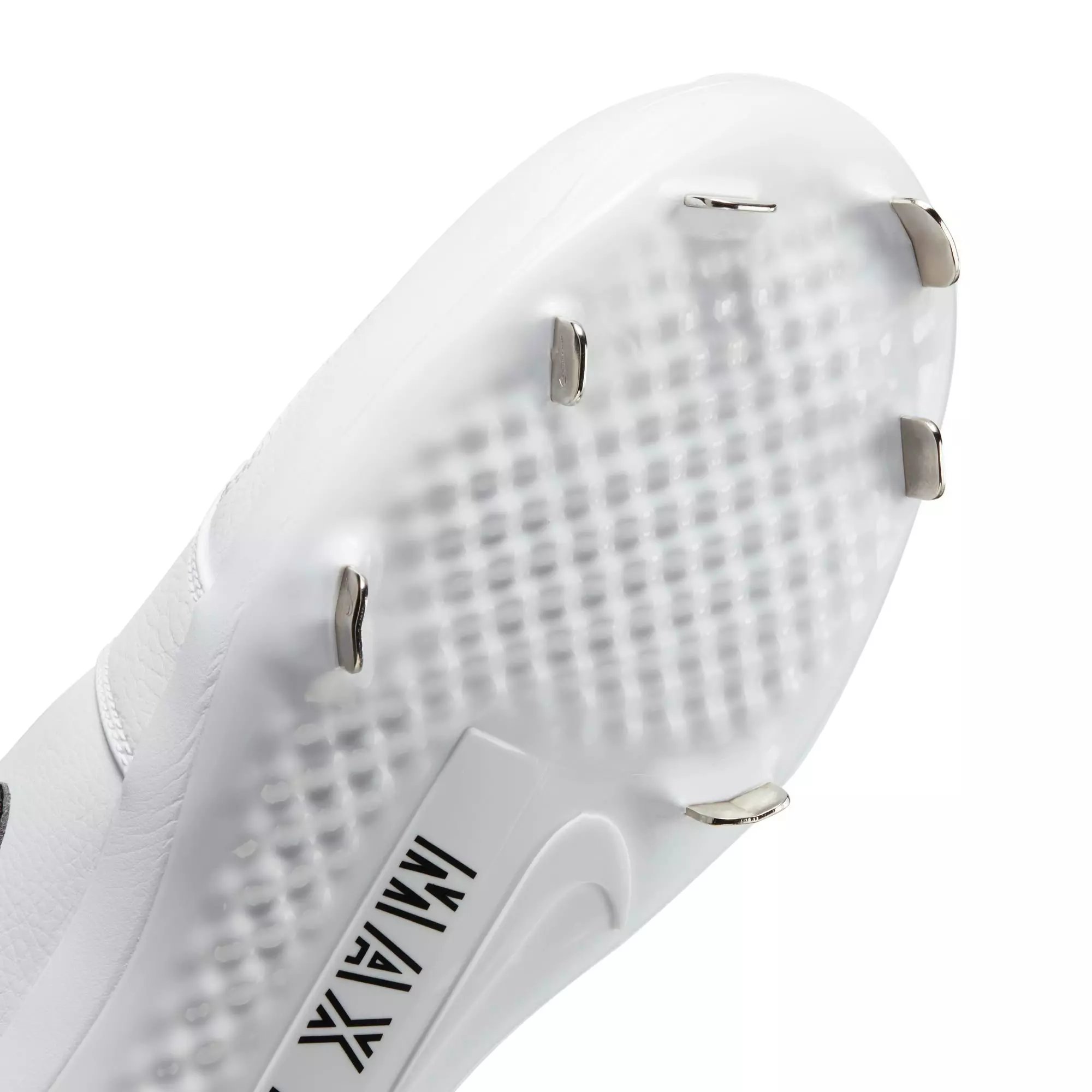 Jordan 1 Retro Metal "White/Black" Men's Baseball Cleat - WHITE/BLACK