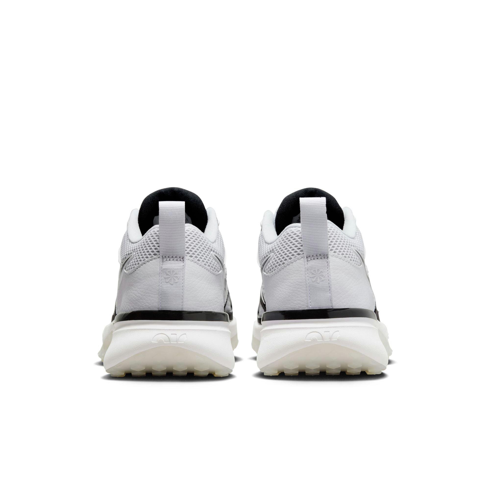 Nike Air Zoom Diamond Elite Turf "White/Black/Pure Platinum/Bright Crimson" Men's Baseball Shoe - WHITE/BLACK Thumbnail View 6