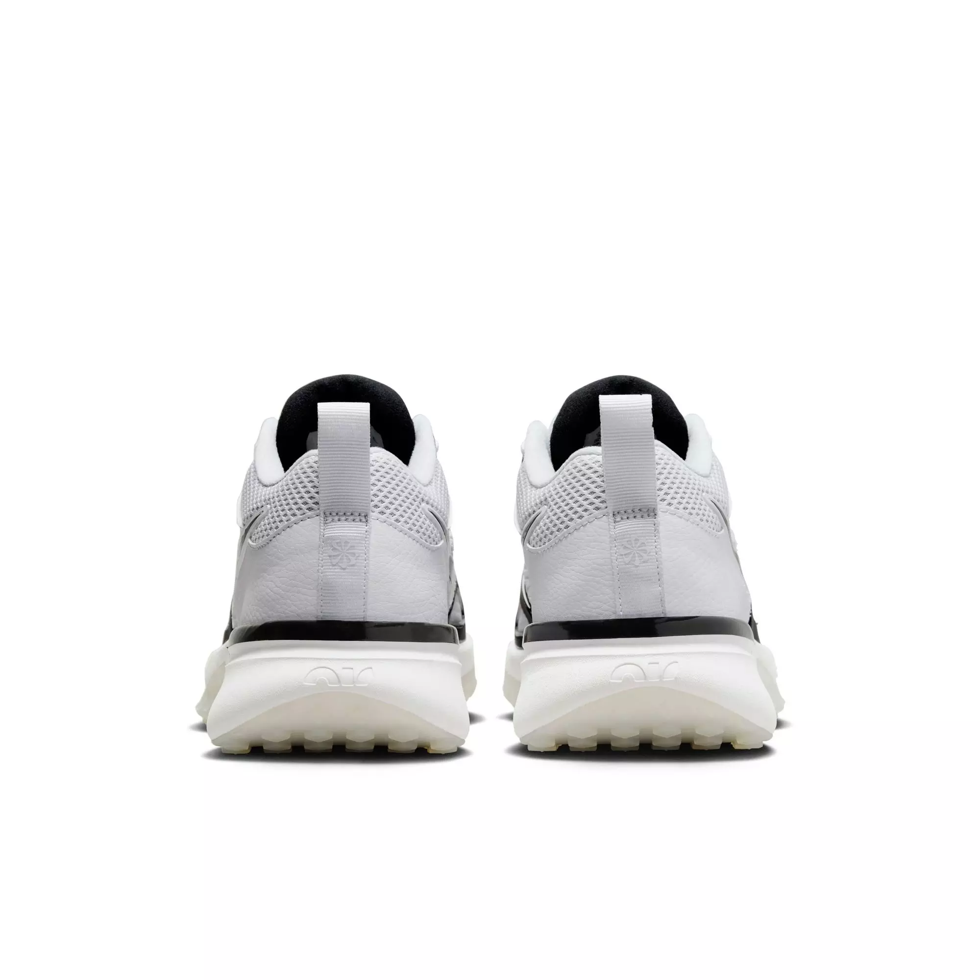 Nike Air Zoom Diamond Elite Turf "White/Black/Pure Platinum/Bright Crimson" Men's Baseball Shoe - WHITE/BLACK