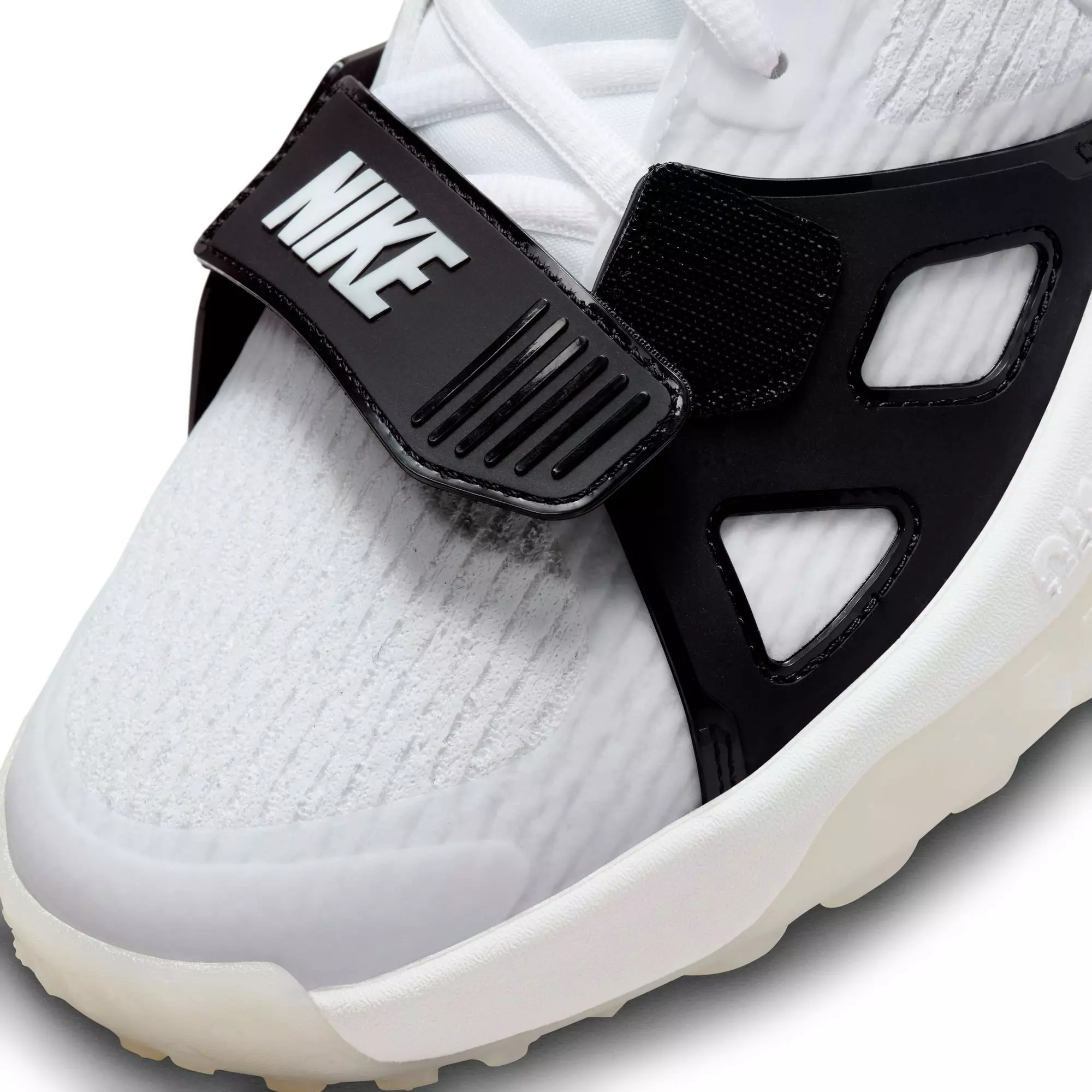 Nike Air Zoom Diamond Elite Turf "White/Black/Pure Platinum/Bright Crimson" Men's Baseball Shoe - WHITE/BLACK