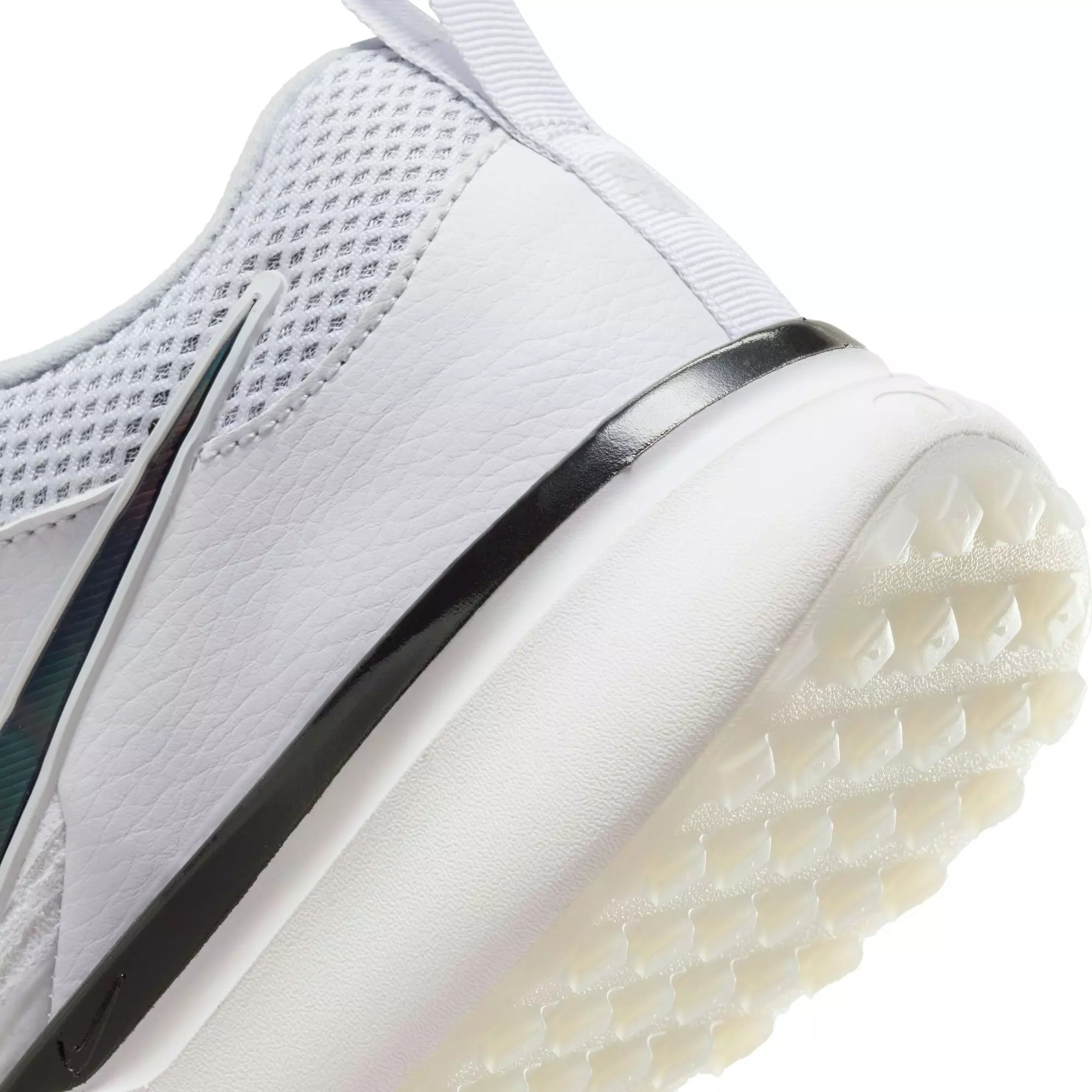 Nike Air Zoom Diamond Elite Turf "White/Black/Pure Platinum/Bright Crimson" Men's Baseball Shoe - WHITE/BLACK