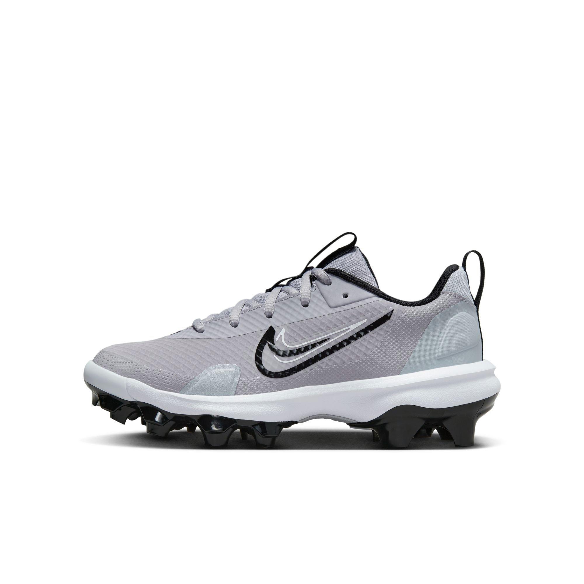 Nike Force Zoom Trout 9 Pro MCS  Grade School Boys' "Pewter/Wolf Grey" Baseball Cleat