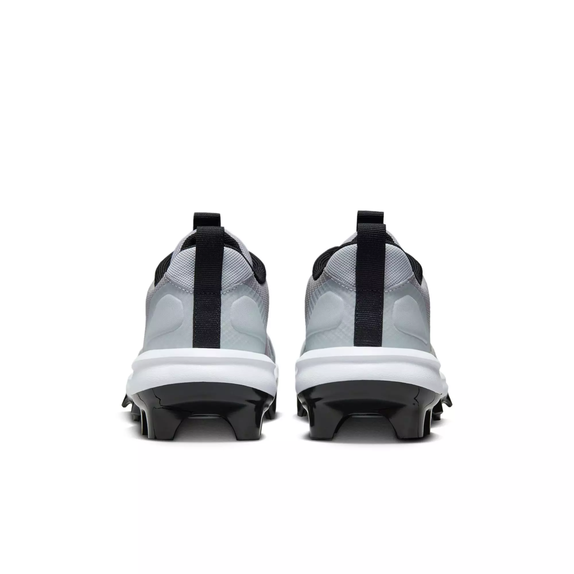 Nike Force Zoom Trout 9 Pro MCS "Pewter/Wolf Grey" Grade School Boys' Baseball Cleat - GREY/BLACK