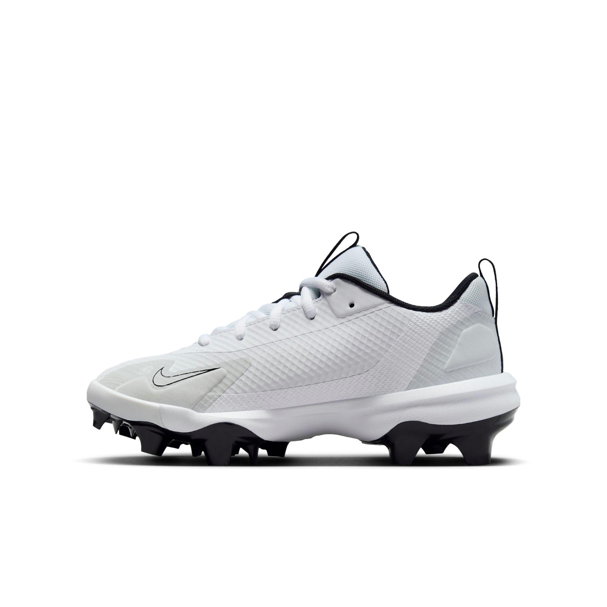 Nike Force Zoom Trout 9 Pro MCS  Grade School Boys' "White/Black/Pure Platinum" Baseball Cleat