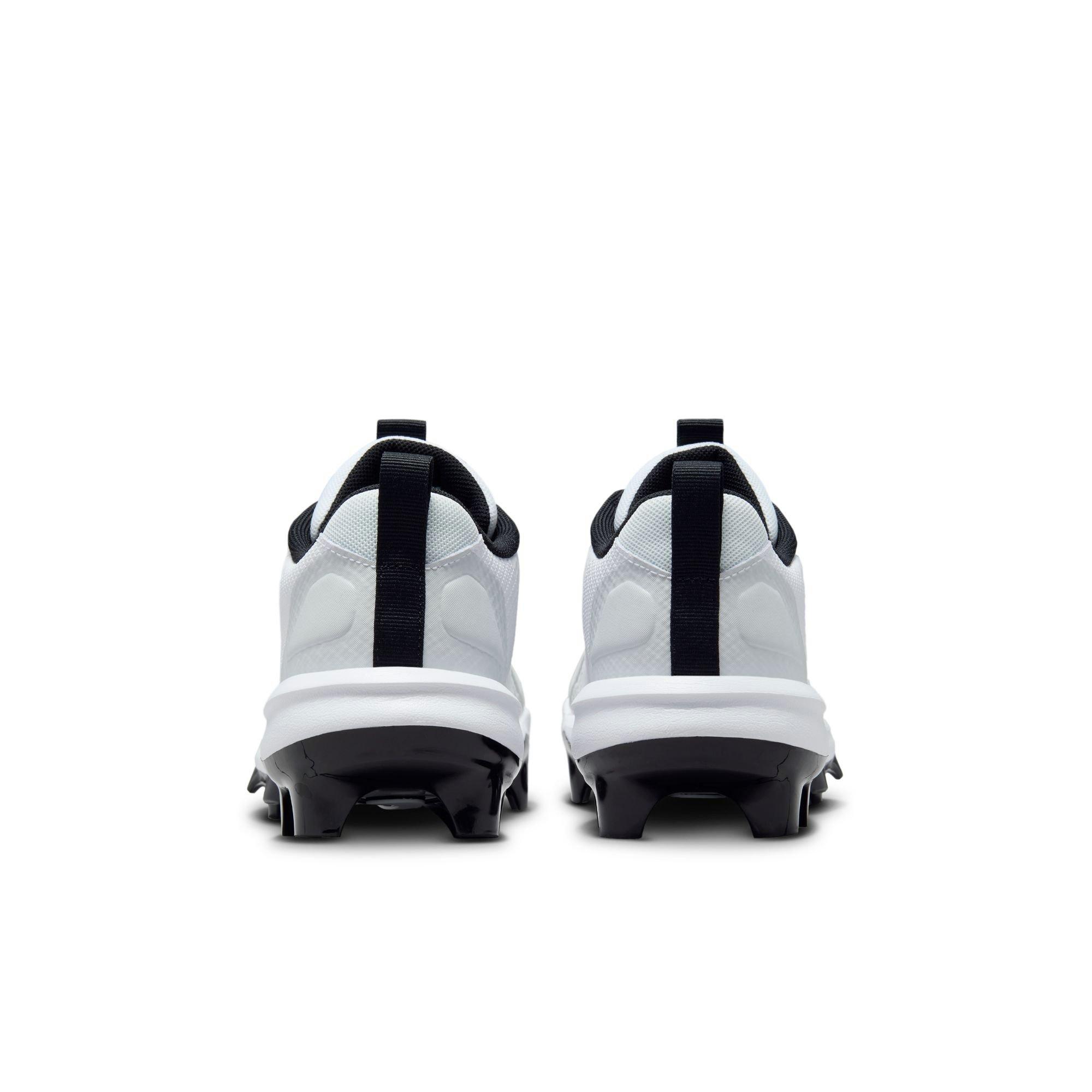 Nike Force Zoom Trout 9 Pro MCS  Grade School Boys' "White/Black/Pure Platinum" Baseball Cleat