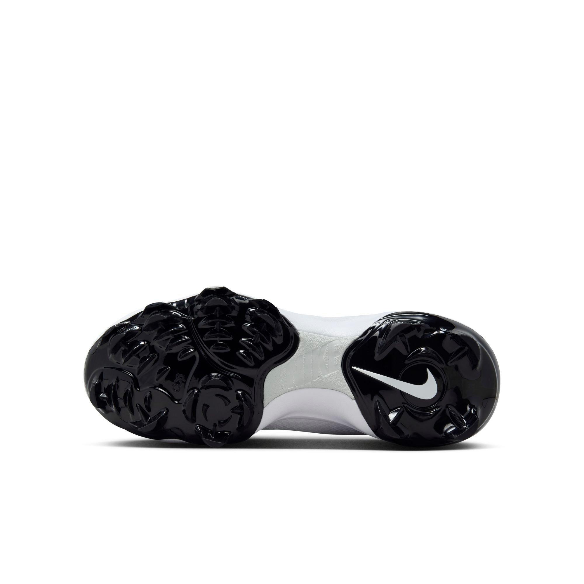 Nike Force Zoom Trout 9 Pro MCS  Grade School Boys' "White/Black/Pure Platinum" Baseball Cleat