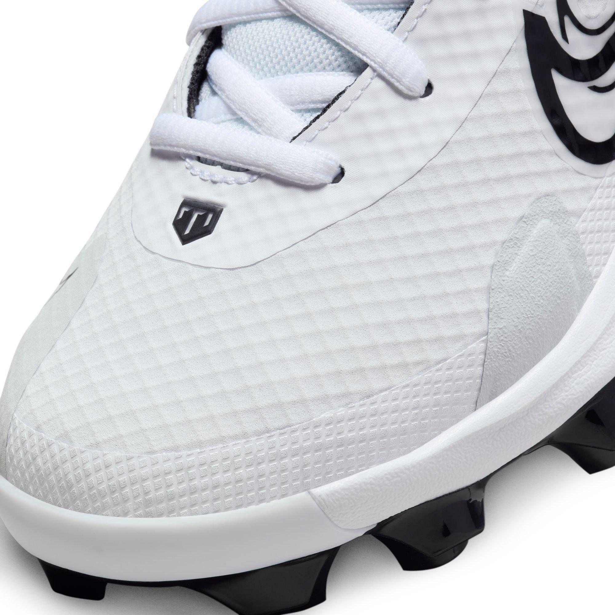 Nike Force Zoom Trout 9 Pro MCS  Grade School Boys' "White/Black/Pure Platinum" Baseball Cleat