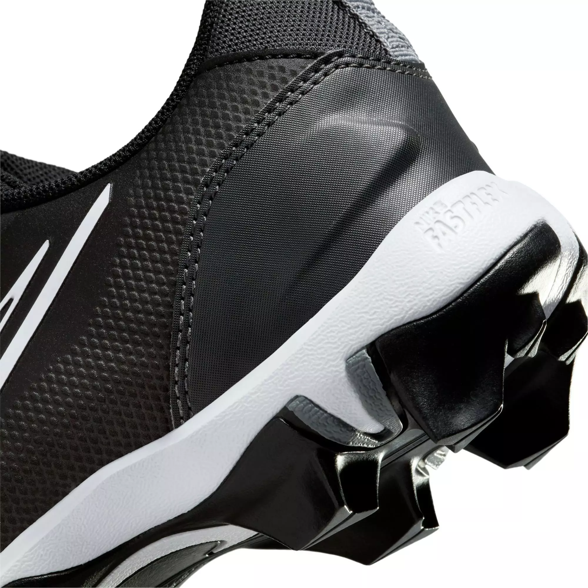 Nike Force Trout 9 Keystone "Black/White/Anthracite/Cool Grey" Grade School Boys' Baseball Cleat - BLACK/WHITE