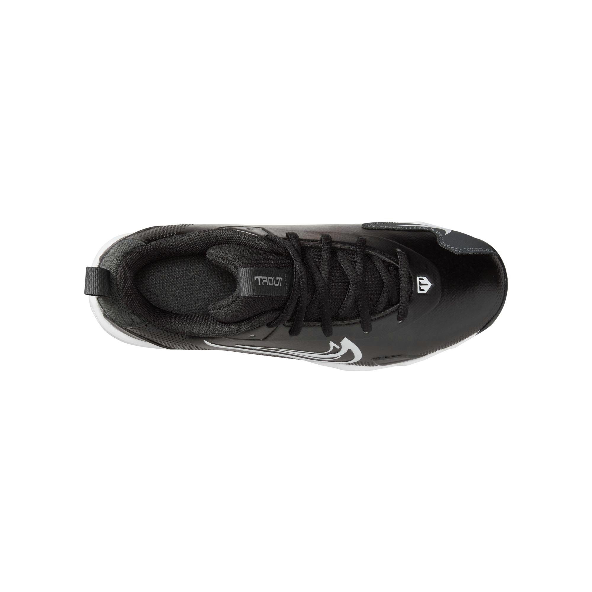 Nike Force Trout 9 Keystone  Grade School Boys' "Black/White/Anthracite/Cool Grey" Baseball Cleat