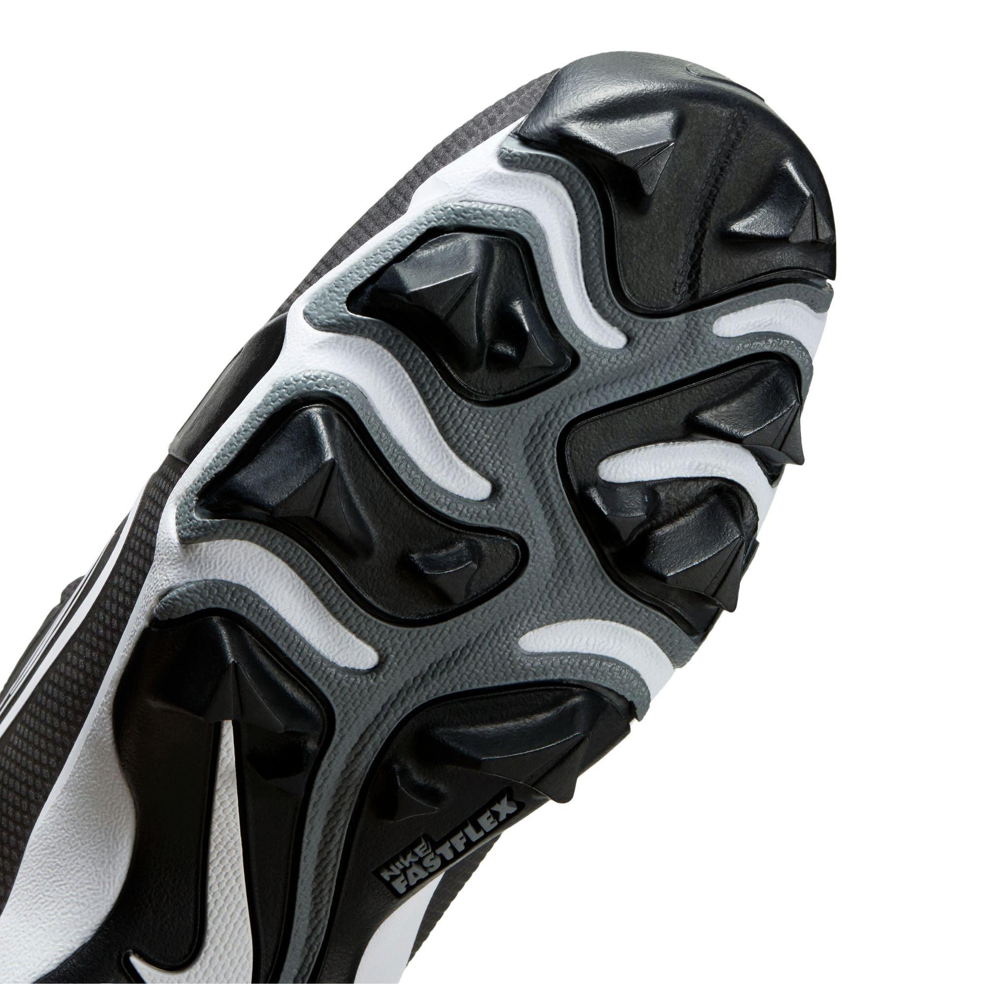 Nike Force Trout 9 Keystone  Grade School Boys' "Black/White/Anthracite/Cool Grey" Baseball Cleat