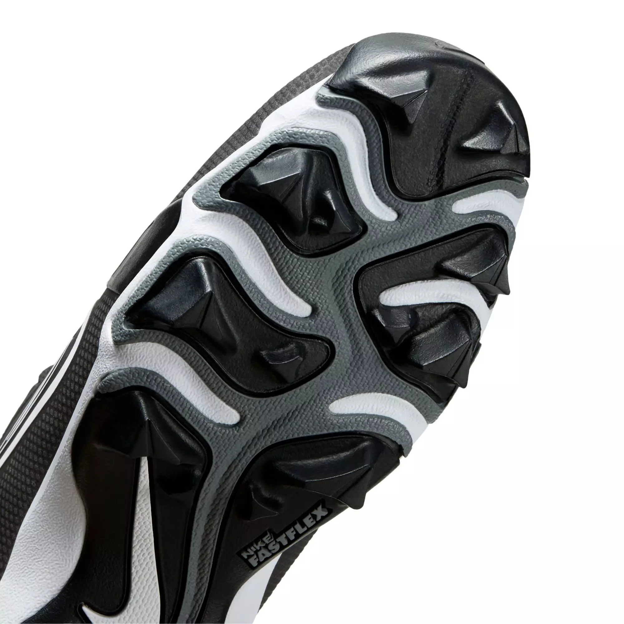 Nike Force Trout 9 Keystone "Black/White/Anthracite/Cool Grey" Grade School Boys' Baseball Cleat - BLACK/WHITE