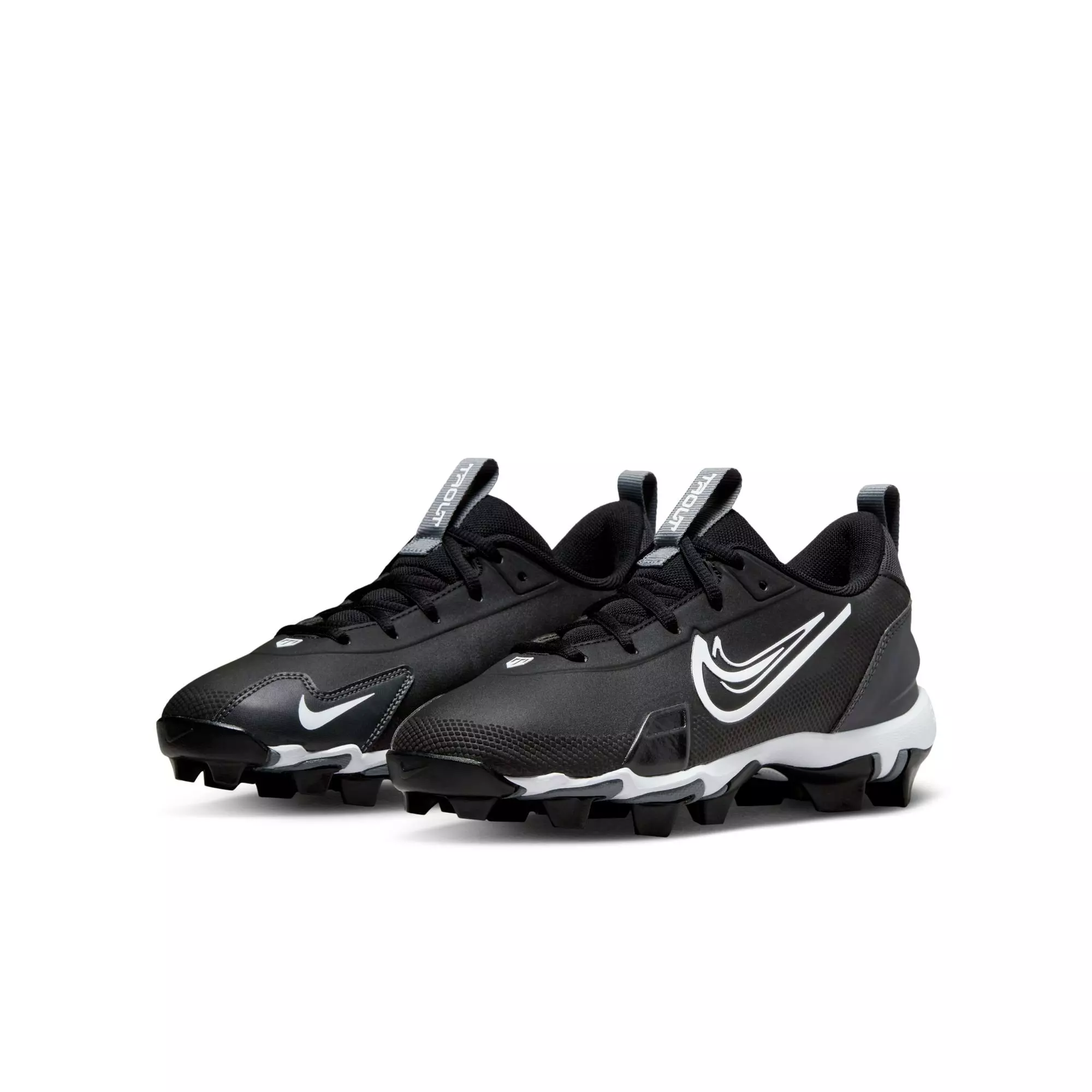 Nike Force Trout 9 Keystone "Black/White/Anthracite/Cool Grey" Preschool Boys' Baseball Cleat - BLACK/WHITE