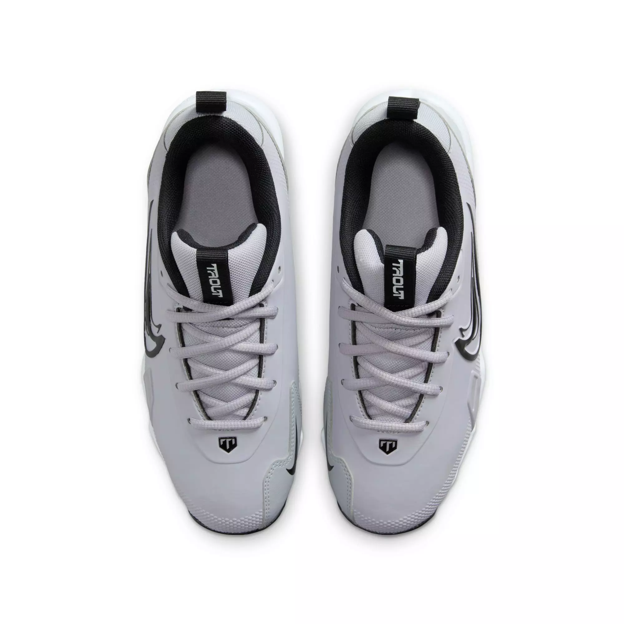 Nike Force Trout 9 Keystone "Pewter/Black/Wolf Grey" Preschool Boys' Baseball Cleat - GREY/BLACK