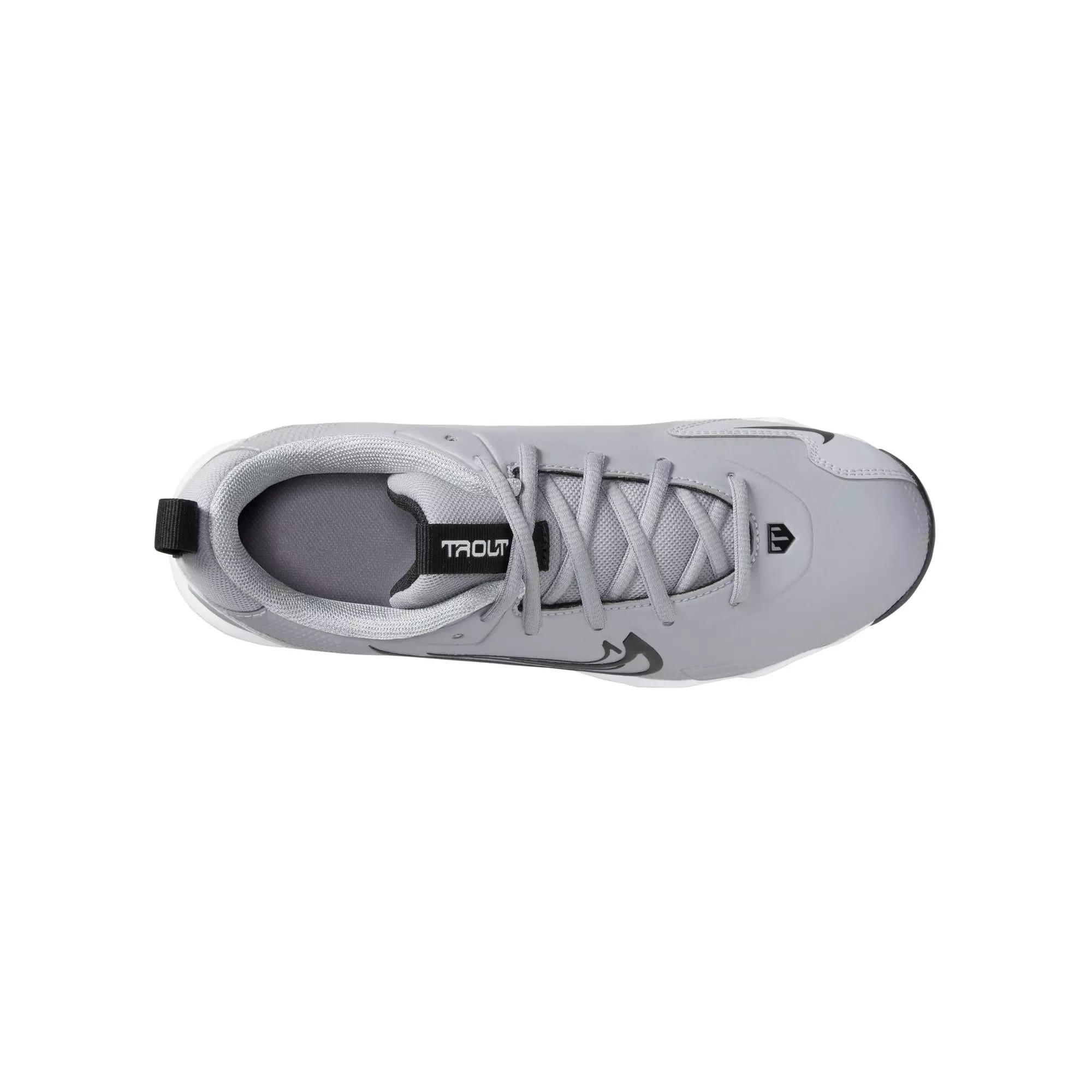 Nike Force Trout 9 Keystone "Pewter/Black/Wolf Grey" Preschool Boys' Baseball Cleat - GREY/BLACK