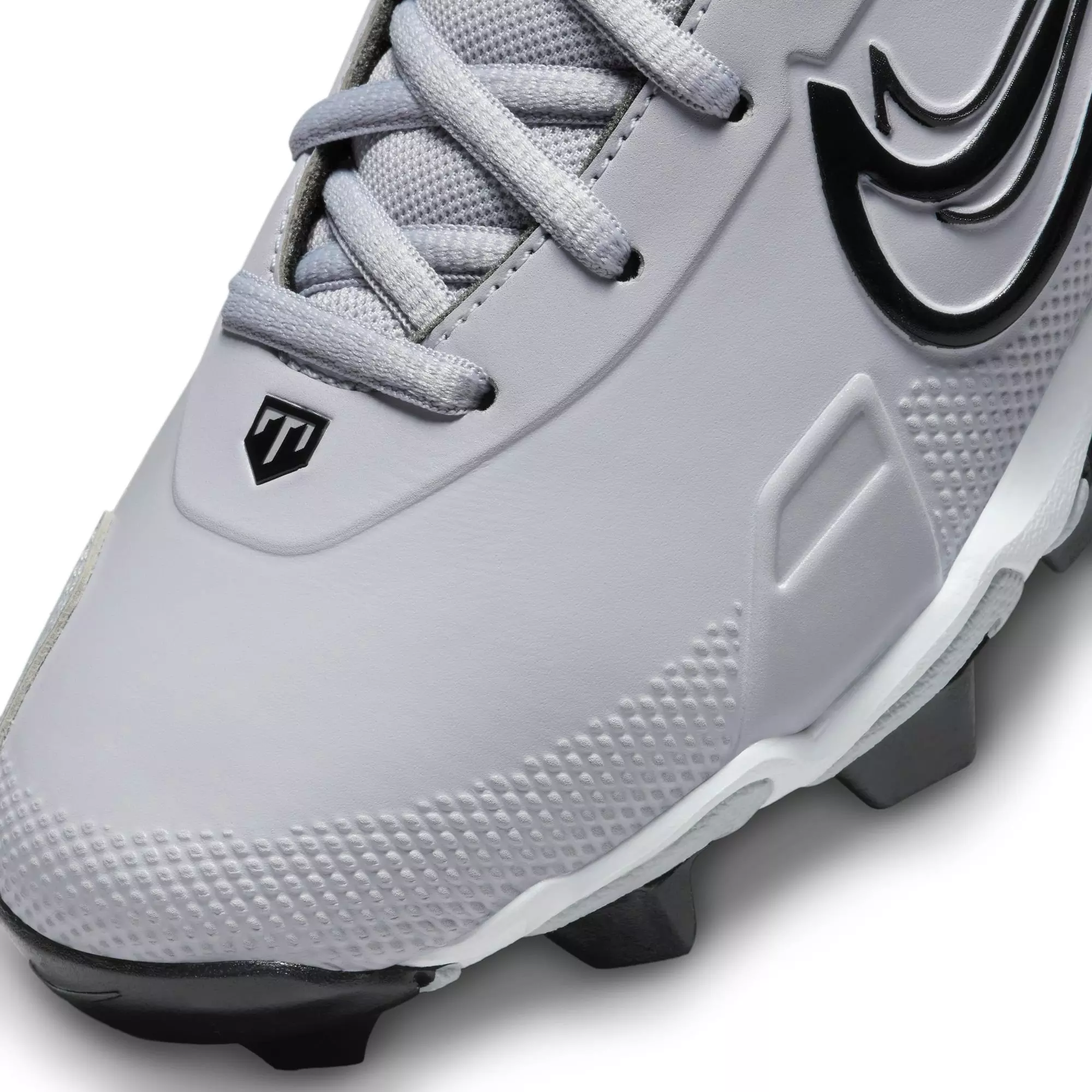Nike Force Trout 9 Keystone "Pewter/Black/Wolf Grey" Preschool Boys' Baseball Cleat - GREY/BLACK
