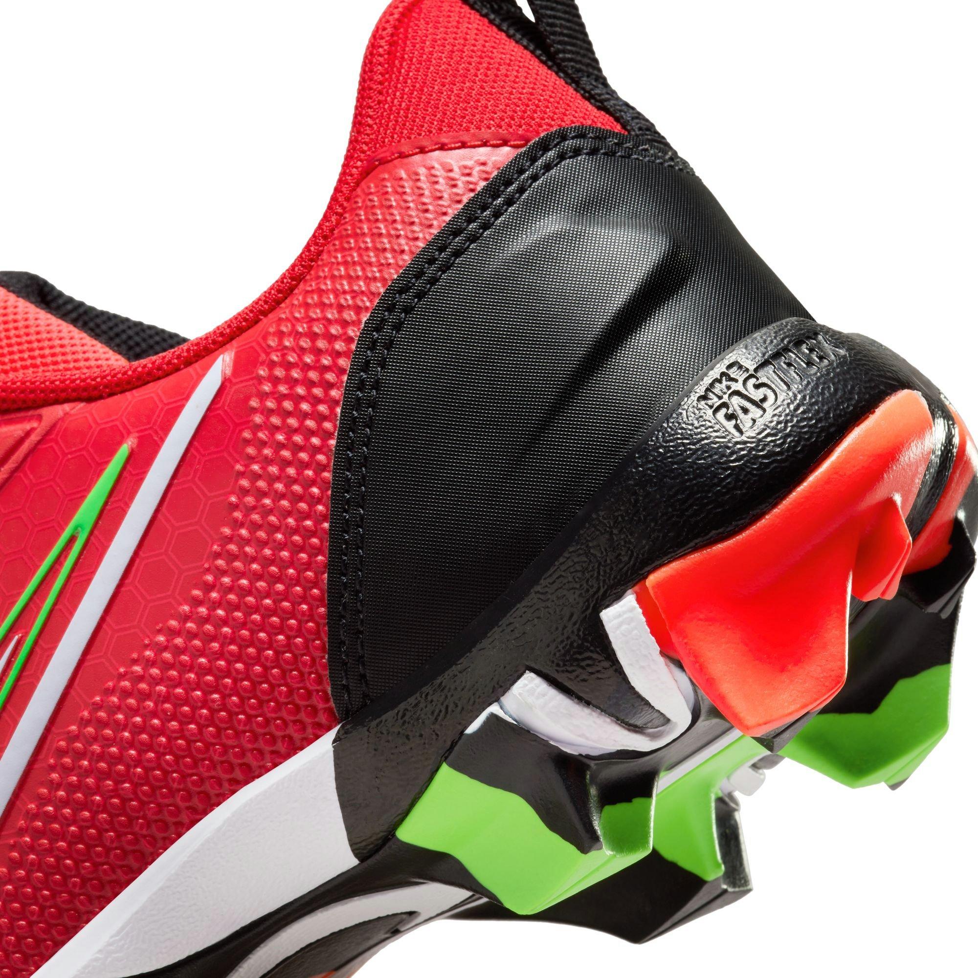 Nike Force Trout 9 Keystone "University Red/White/Bright Crimson" Preschool Boys' Cleat - RED/BLACK Thumbnail View 11