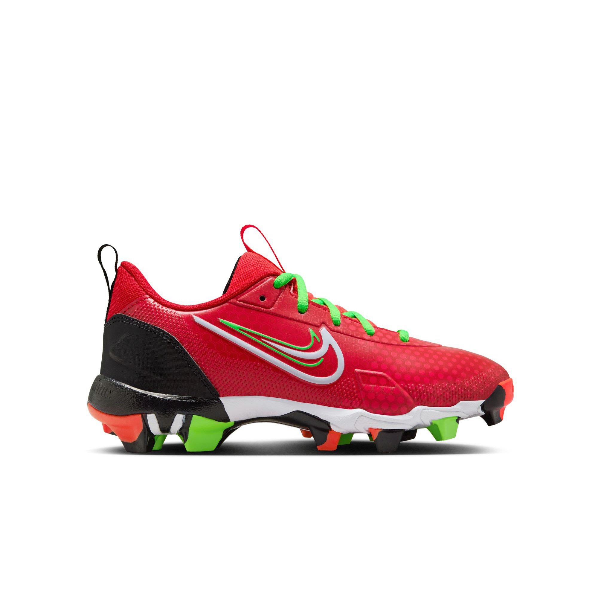 Nike Force Trout 9 Keystone "University Red/White/Bright Crimson" Preschool Boys' Cleat - RED/BLACK Thumbnail View 1