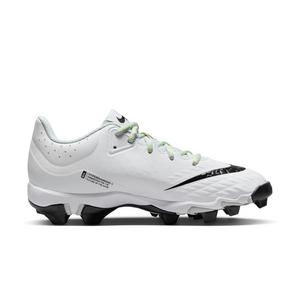 Nike Hyperdiamond 4 Keystone "White/Black/Photon Dust/Volt" Women's Softball Cleat