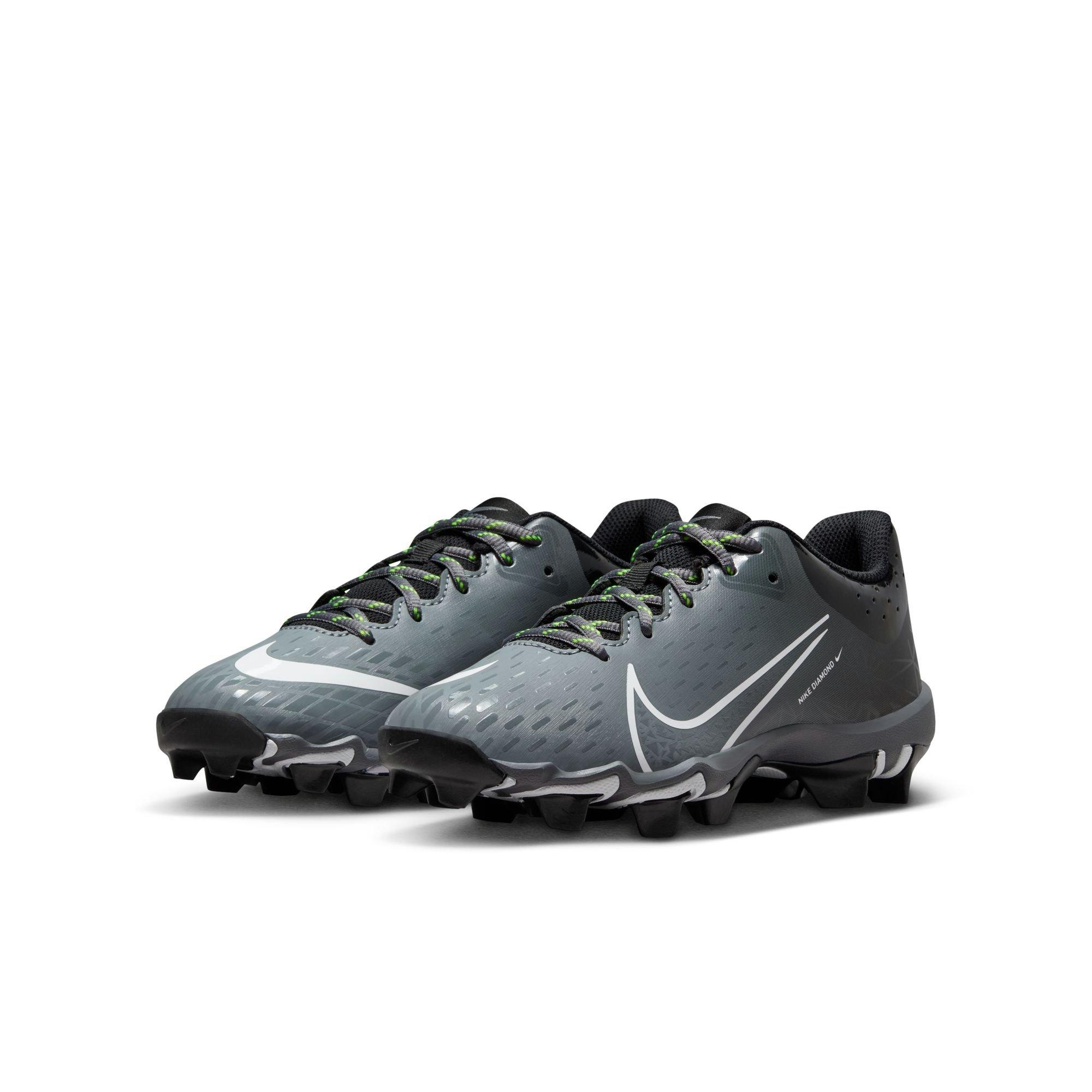 Nike Hyperdiamond 4 Keystone GG  Grade School Girls' "Black/White/Cool Grey/Volt" Softball Cleat