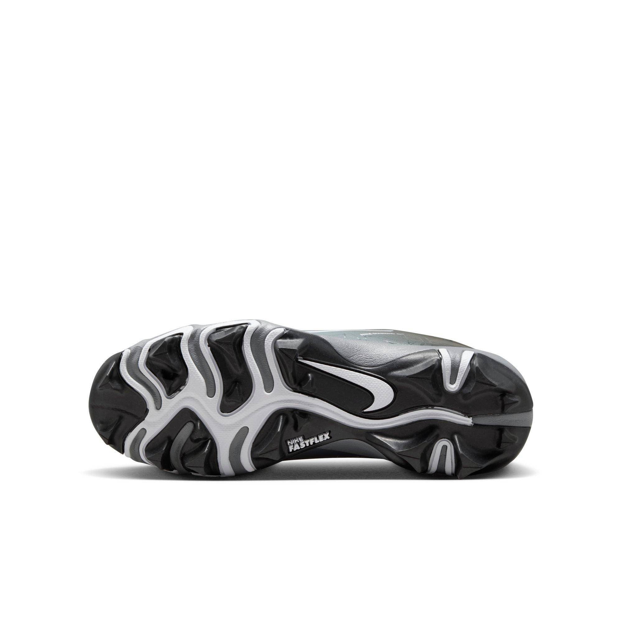 Nike Hyperdiamond 4 Keystone GG  Grade School Girls' "Black/White/Cool Grey/Volt" Softball Cleat