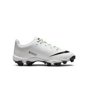Nike Hyperdiamond 4 Keystone GG "White/Black/Photon Dust/Volt" Grade School Girls' Softball Cleat