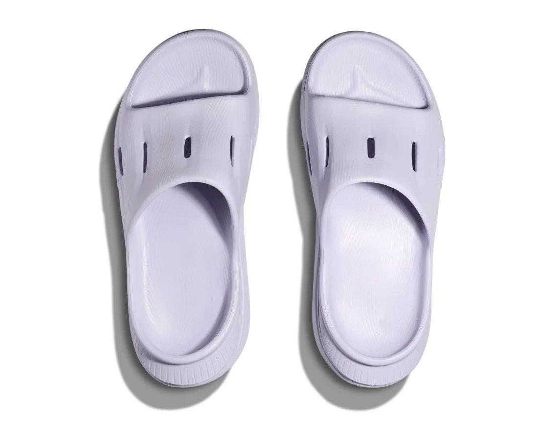 Hoka Ora 3 Recovery "Ether" Unisex Slide - OFF-WHITE Thumbnail View 2