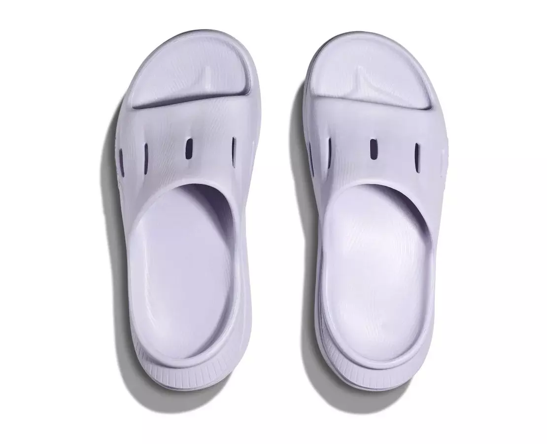 Hoka Ora 3 Recovery "Ether" Unisex Slide - OFF-WHITE