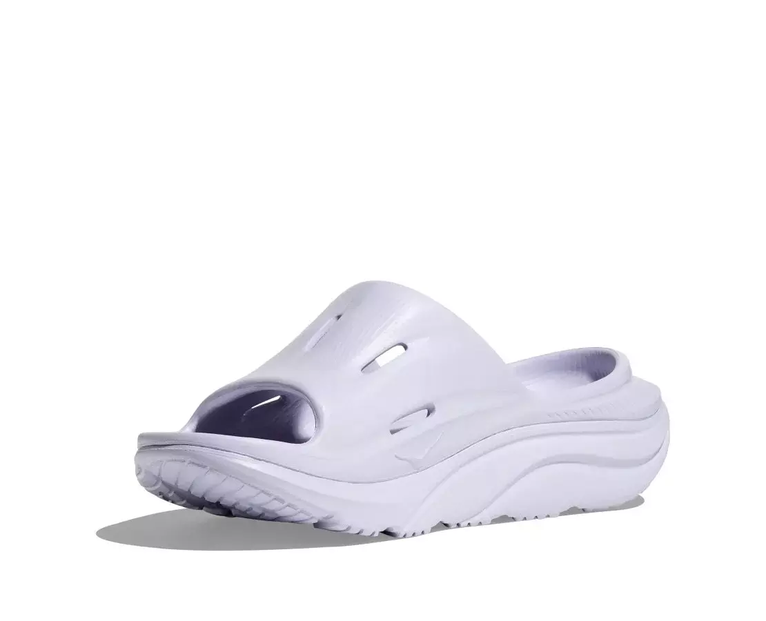 Hoka Ora 3 Recovery "Ether" Unisex Slide - OFF-WHITE