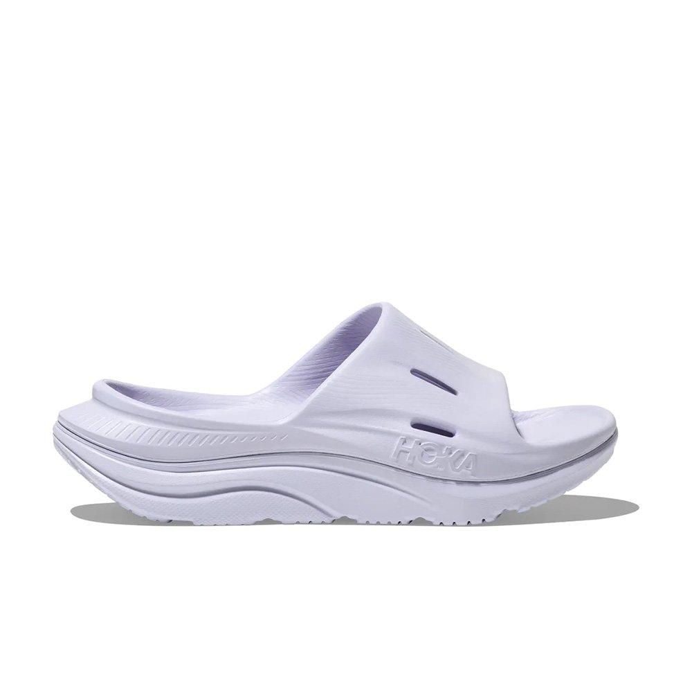 Hoka Ora 3 Recovery "Ether" Unisex Slide - OFF-WHITE Thumbnail View 1