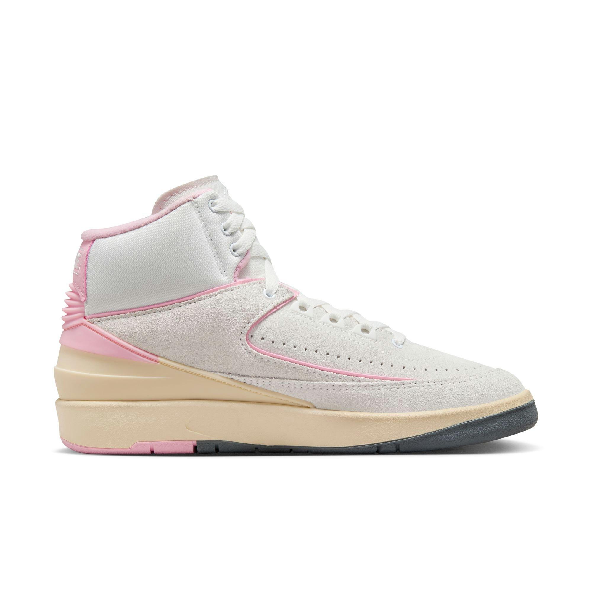 Jordan 2 Retro "Soft Pink" Women's Shoe - SUMMIT WHITE/GYM RED/SOFT PINK Thumbnail View 2