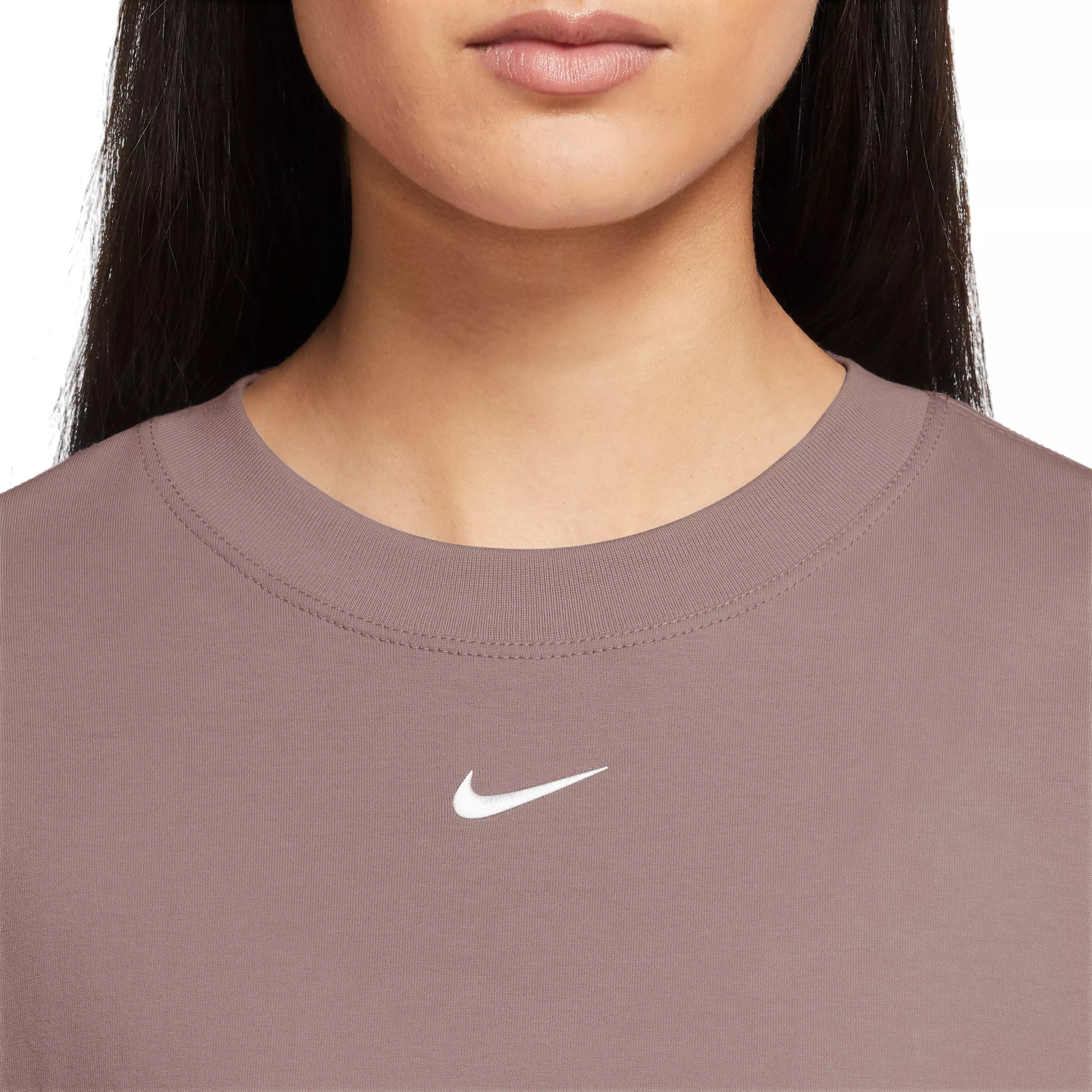 Nike Women's Sportswear Tee-Mauve - MAUVE