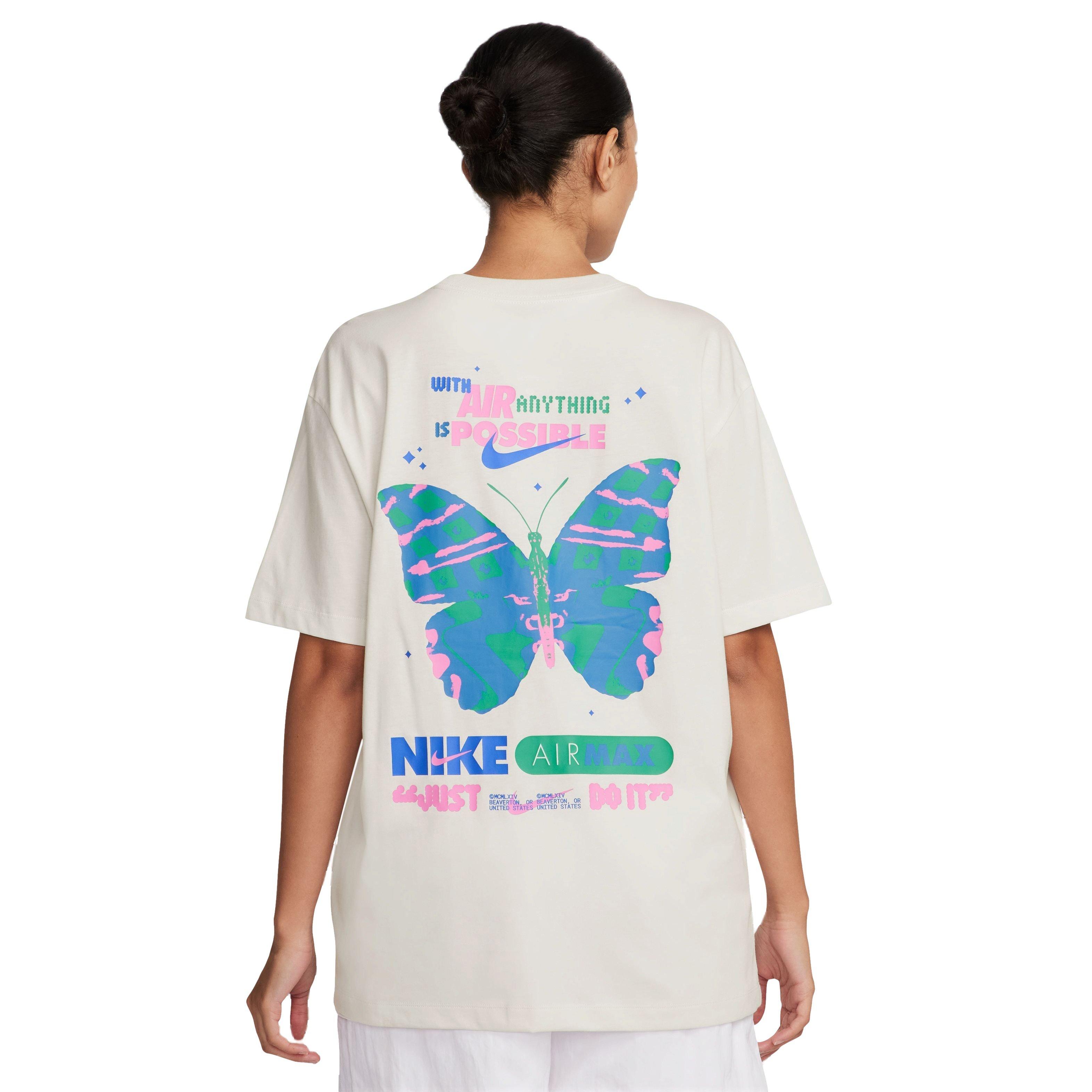 Nike Women's AMD BF Tee - Phantom - OFF-WHITE Thumbnail View 2