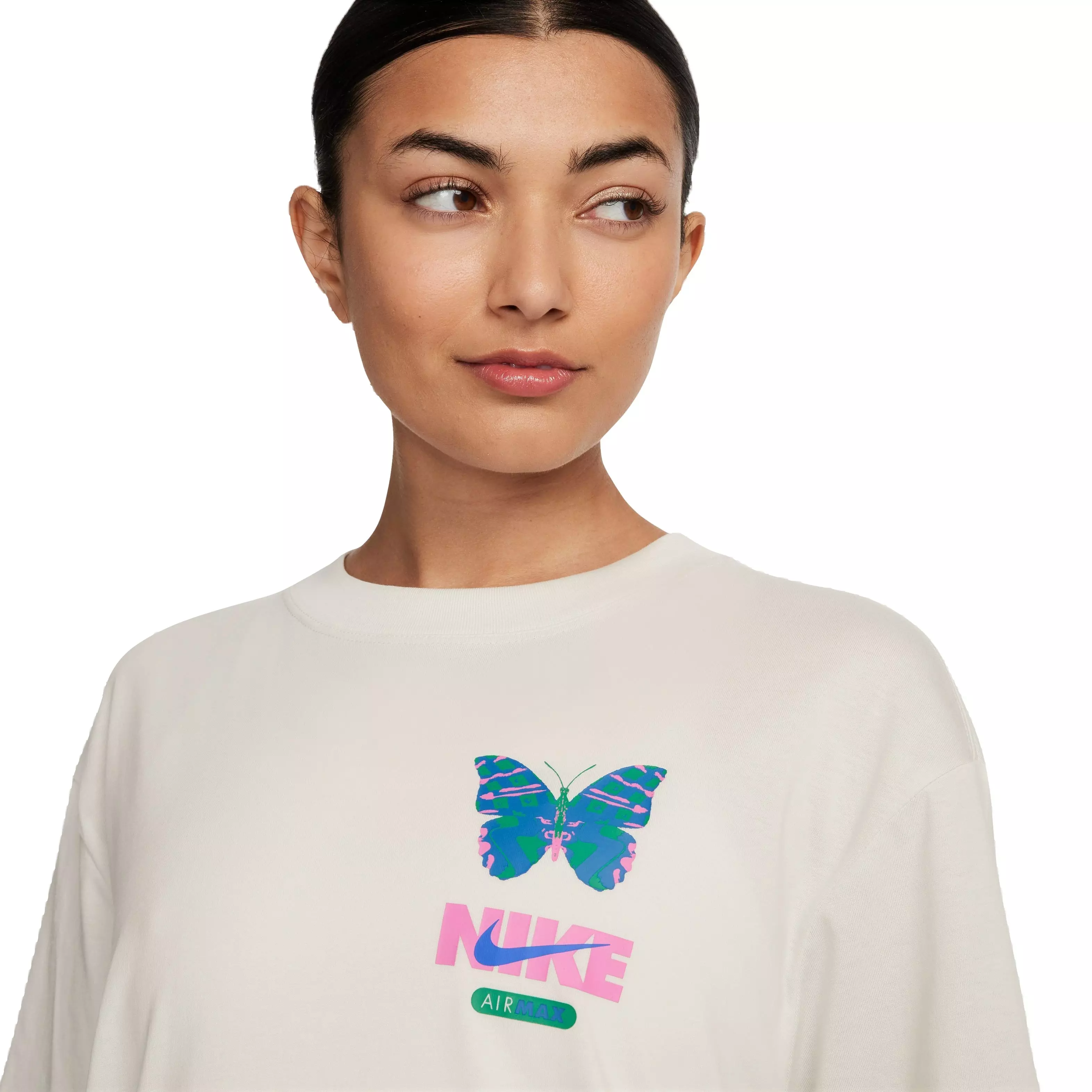 Nike Women's AMD BF Tee - Phantom - OFF-WHITE