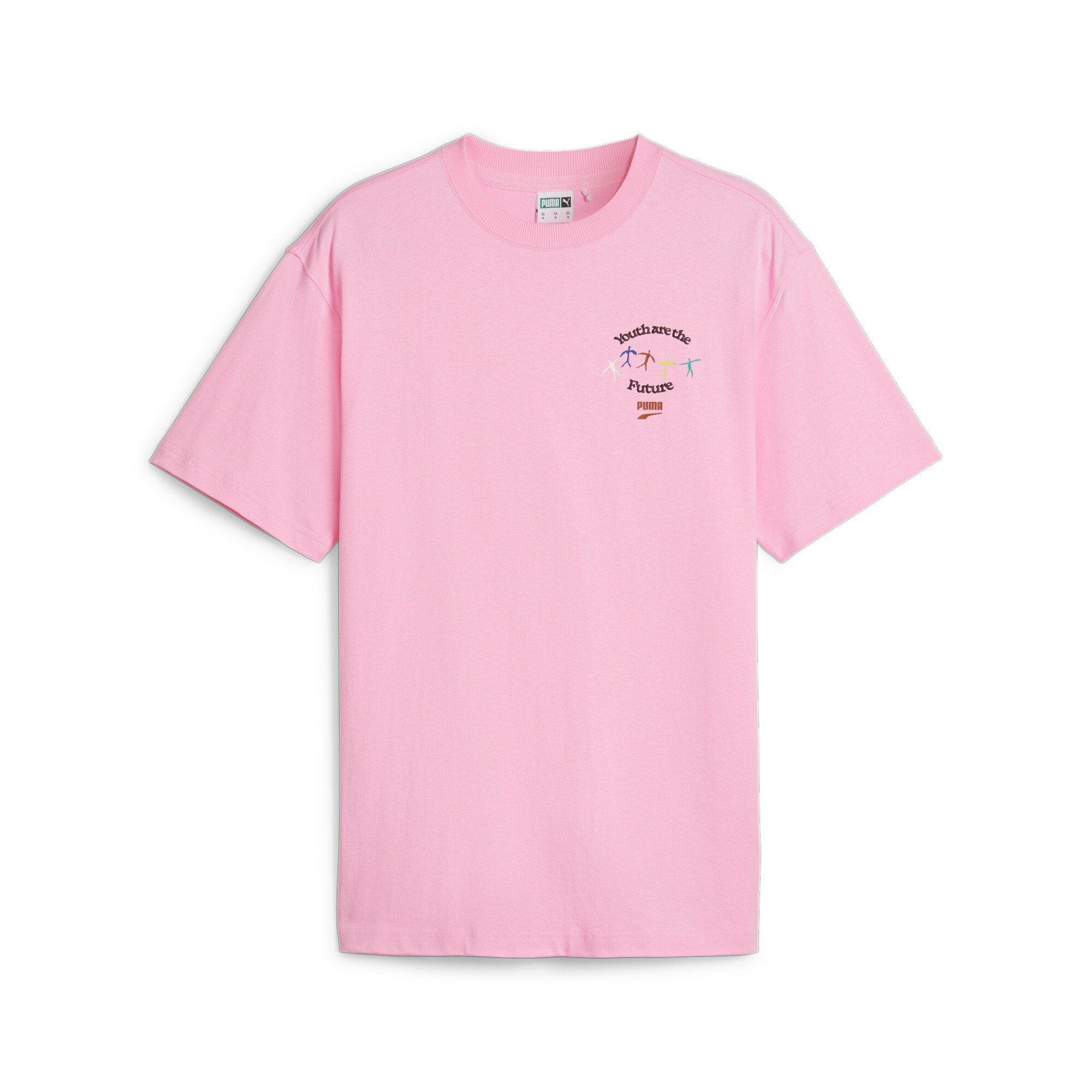 Puma Downtown Men's Pink Graphic Tee