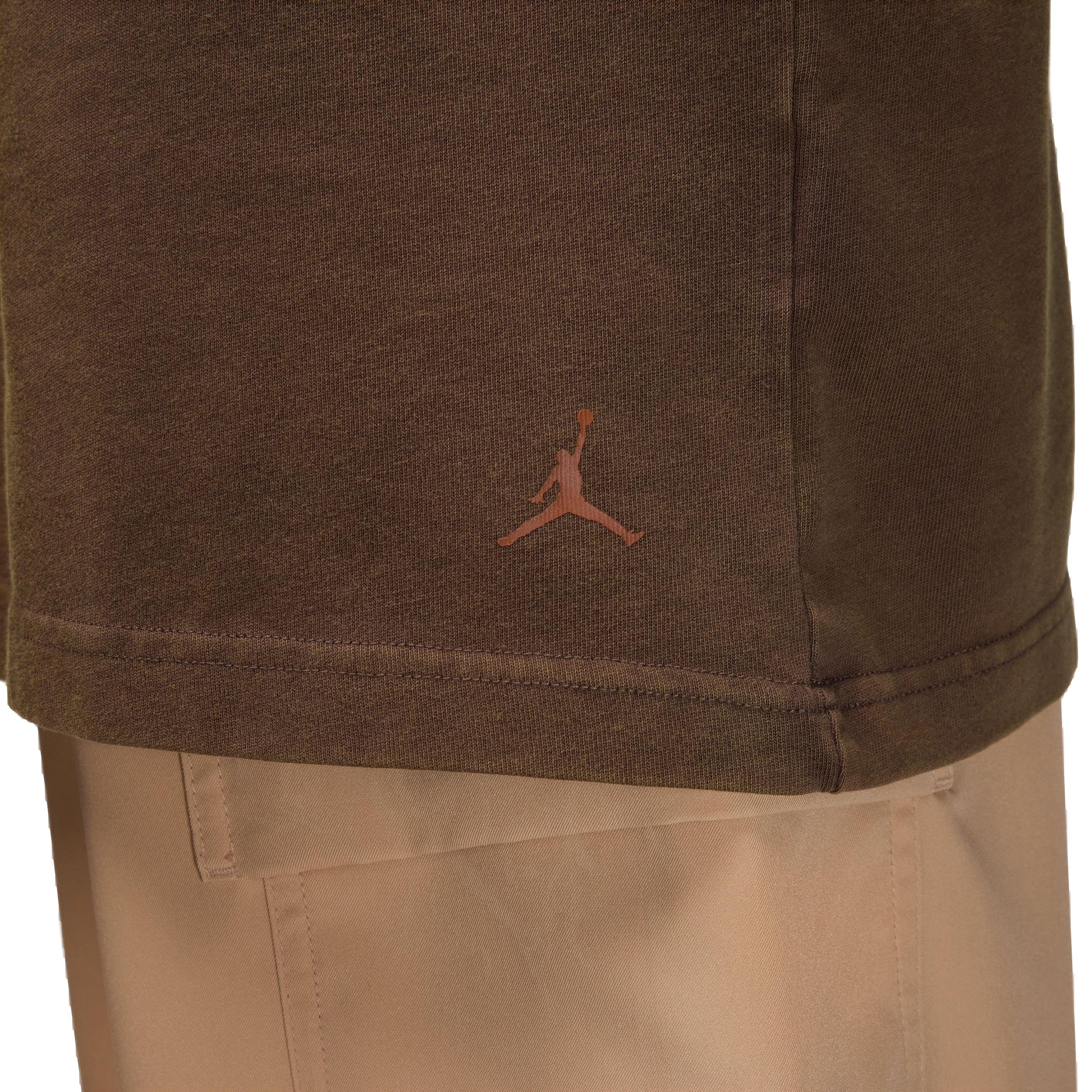 Jordan Women's Oversized Graphic Tee-Brown - BROWN Thumbnail View 4
