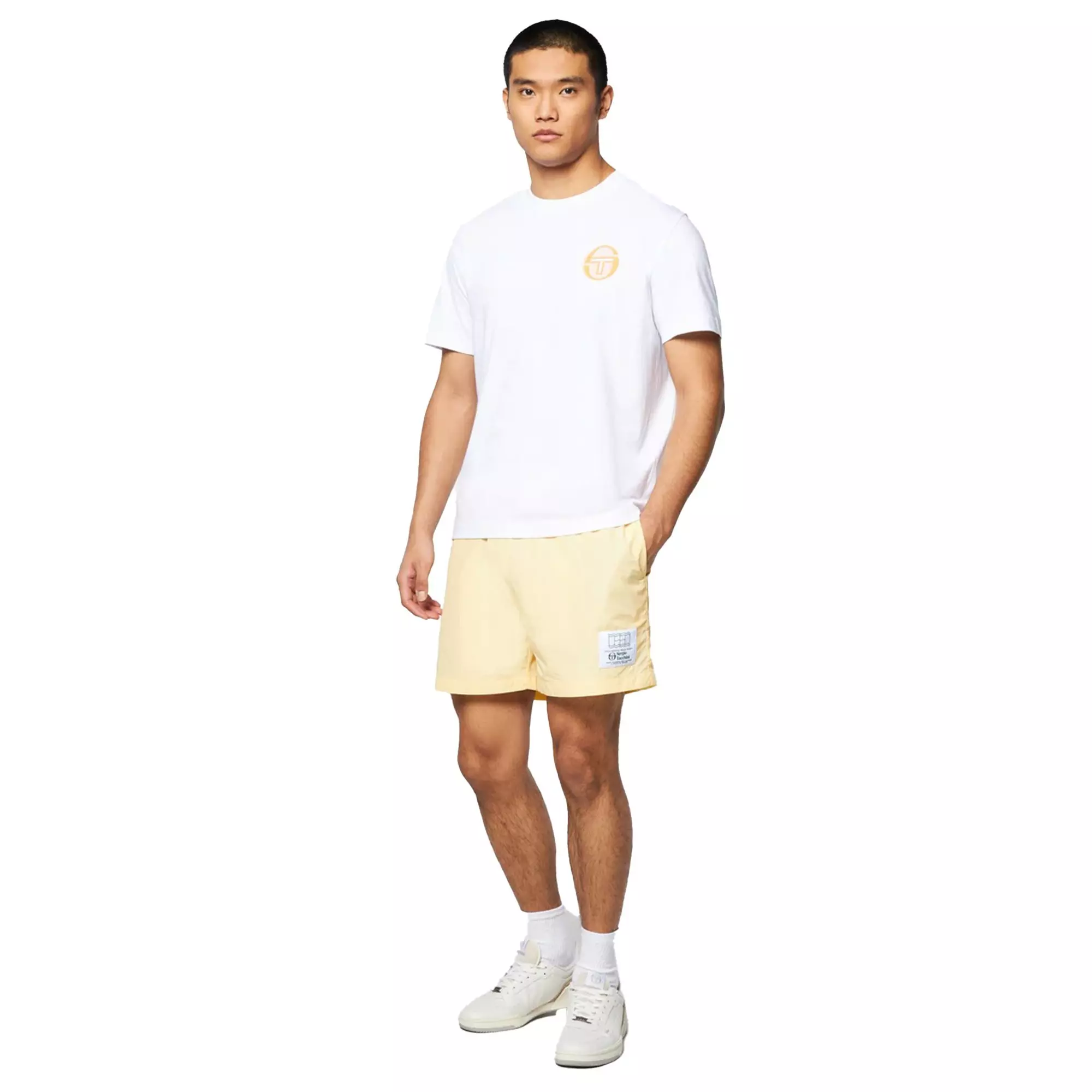 Sergio Tacchini Men's Tenda Tee - WHITE