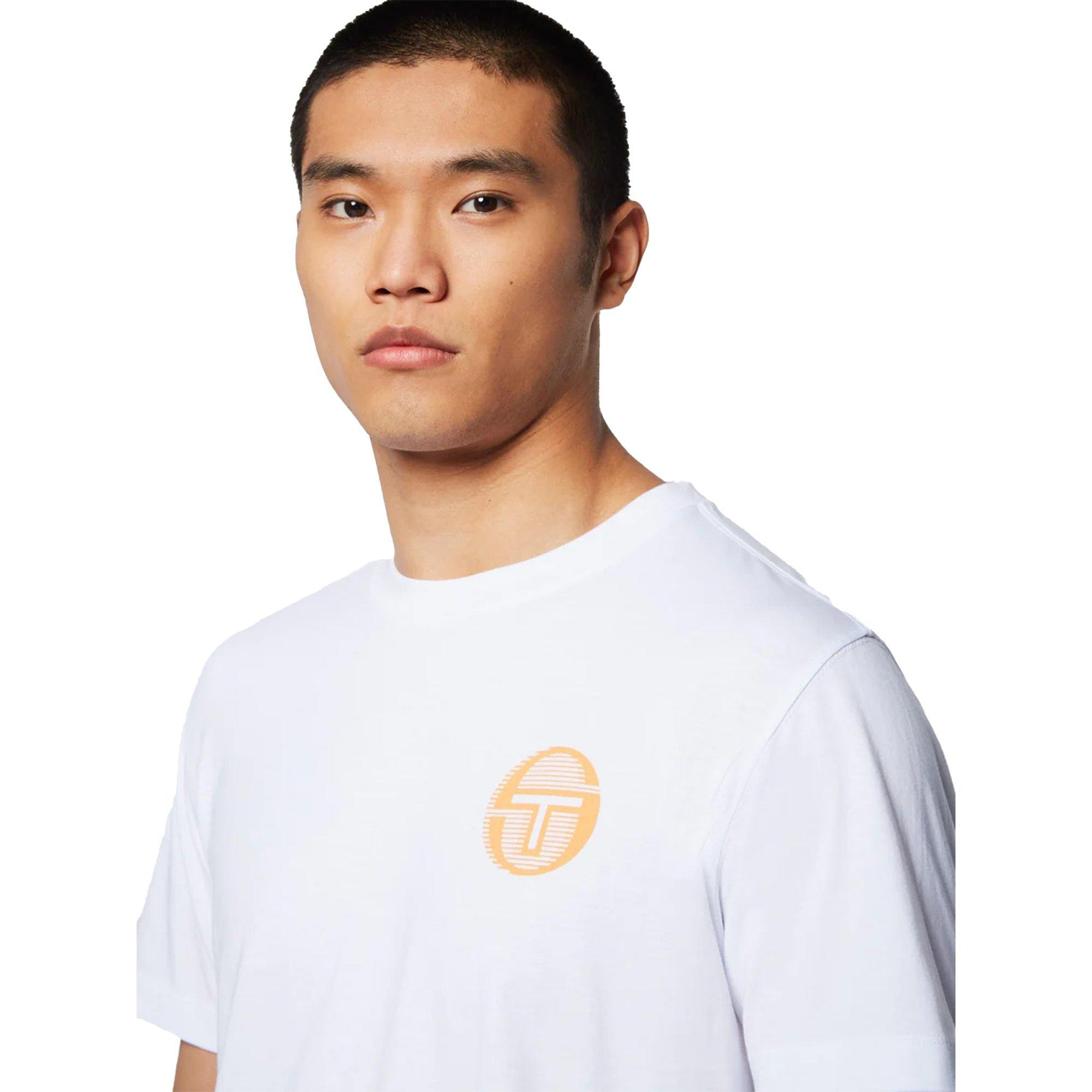 Sergio Tacchini Men's Tenda Tee - WHITE Thumbnail View 3