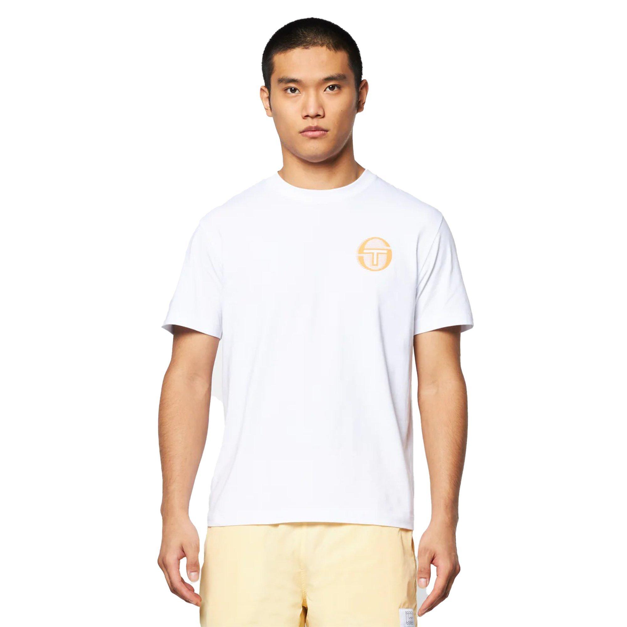 Sergio Tacchini Men's Tenda Tee - WHITE Thumbnail View 5
