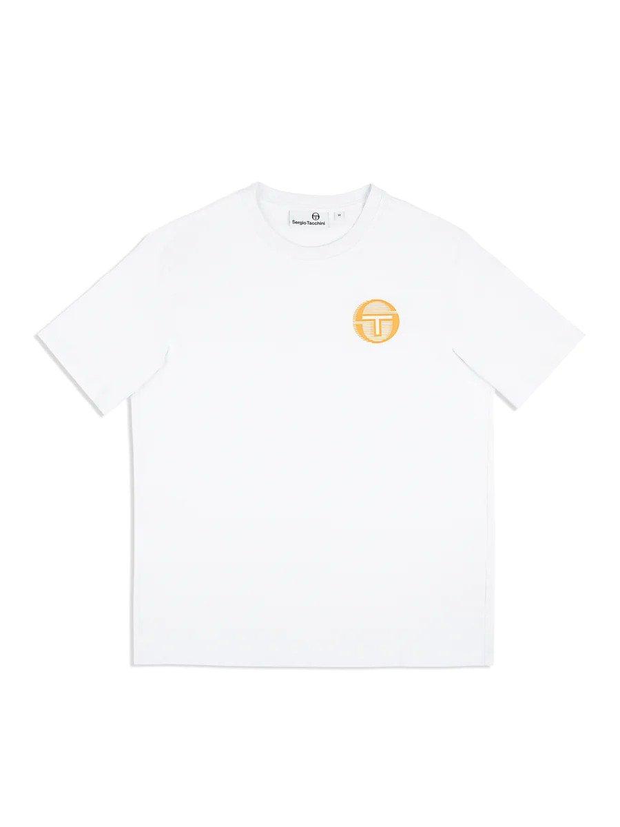 Sergio Tacchini Men's Tenda Tee - WHITE Thumbnail View 6